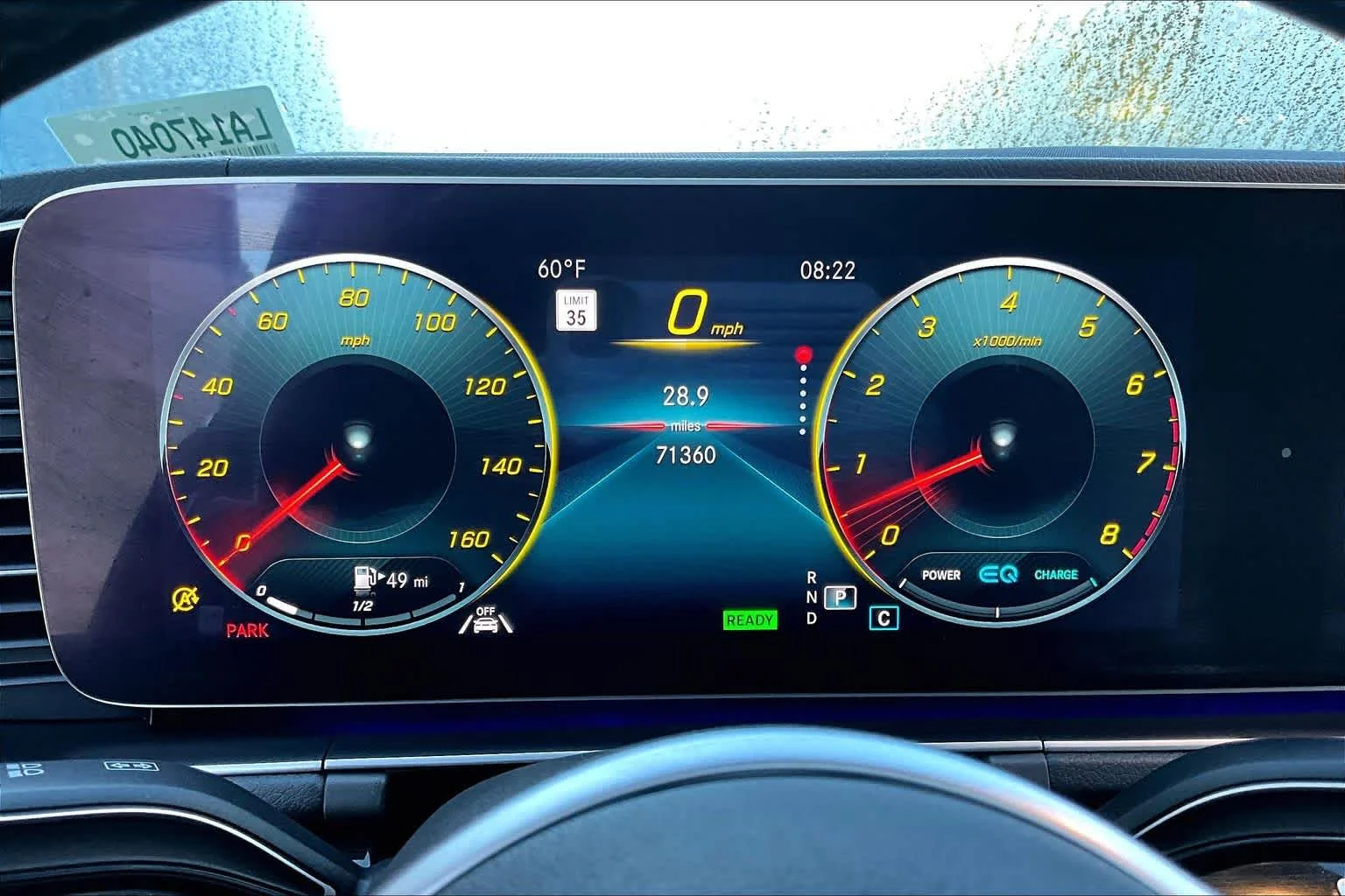 Used 2020 Lunar Blue Metallic Mercedes-Benz GLS 450 image 50