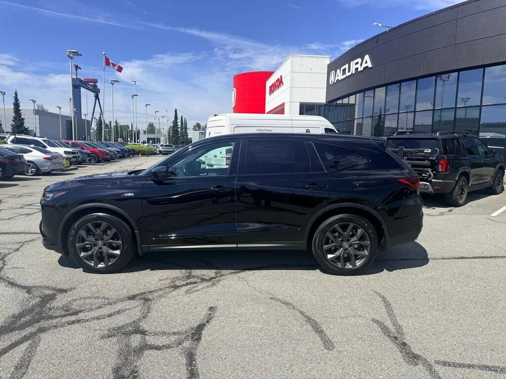 Used 2024 Majestic Black Pearl Acura A-Spec SH-AWD Certified Pre-Owned   One Owner   Lo image 2
