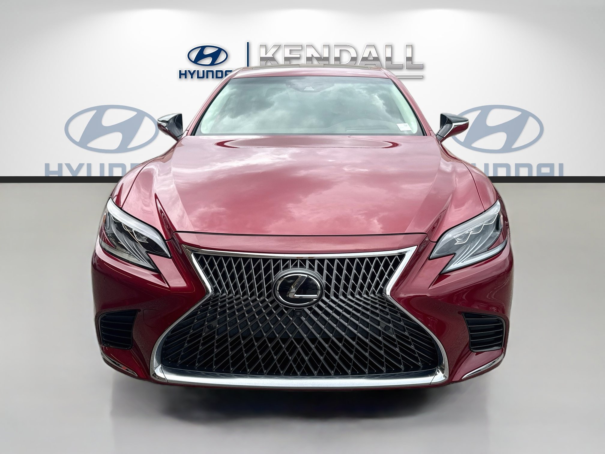 Used 2020 Matador Red Mica Lexus LS 500 image 2