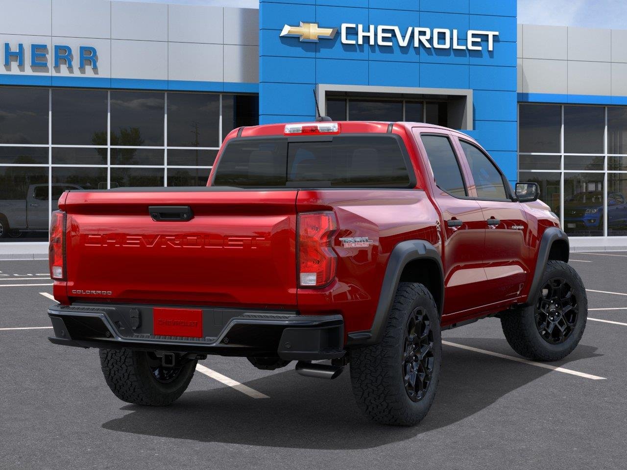 New 2026 Radiant Red Tintcoat Chevrolet Trail Boss image 4