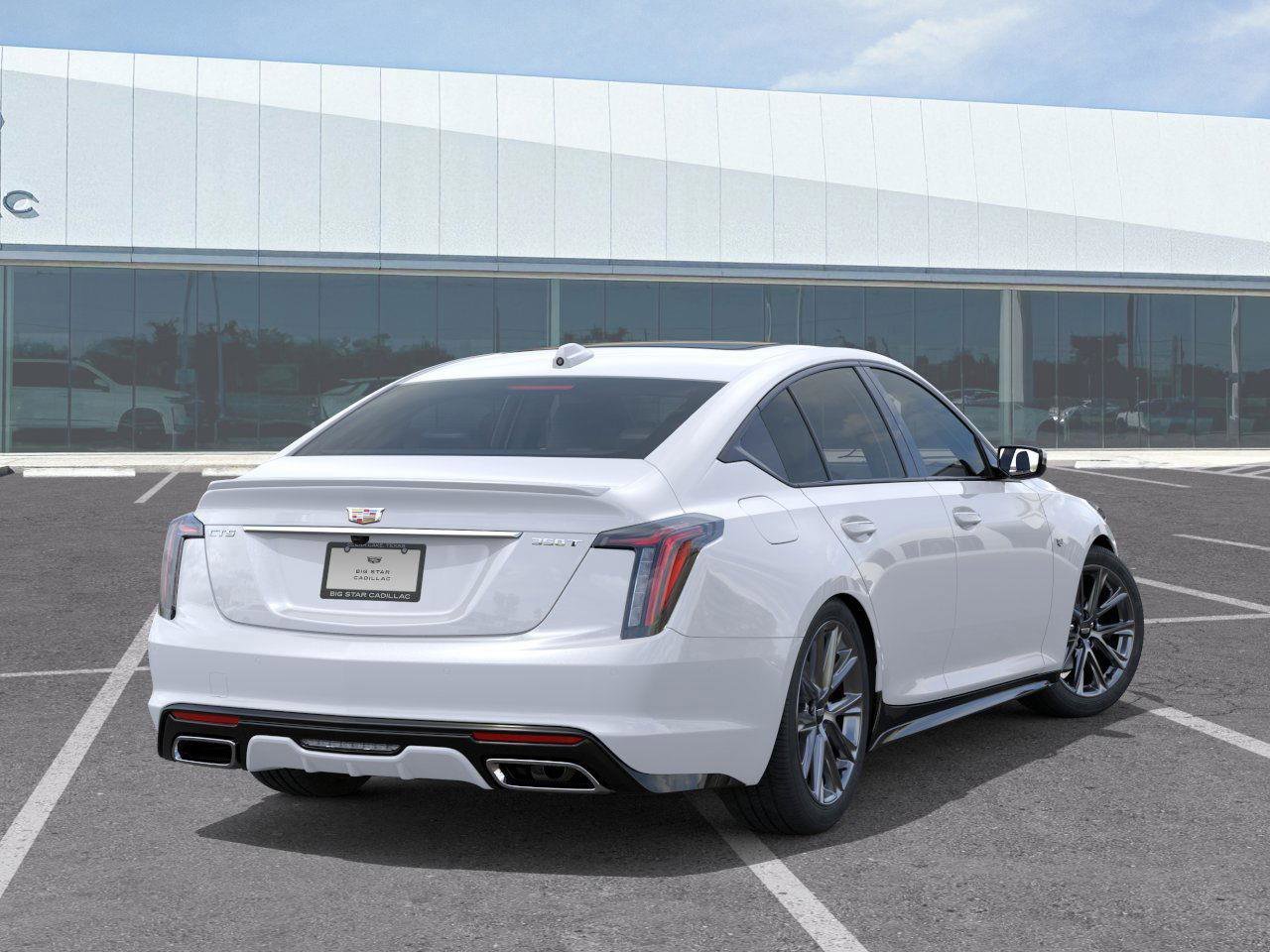 New 2026 Vibrant White Tricoat Cadillac Sport image 4