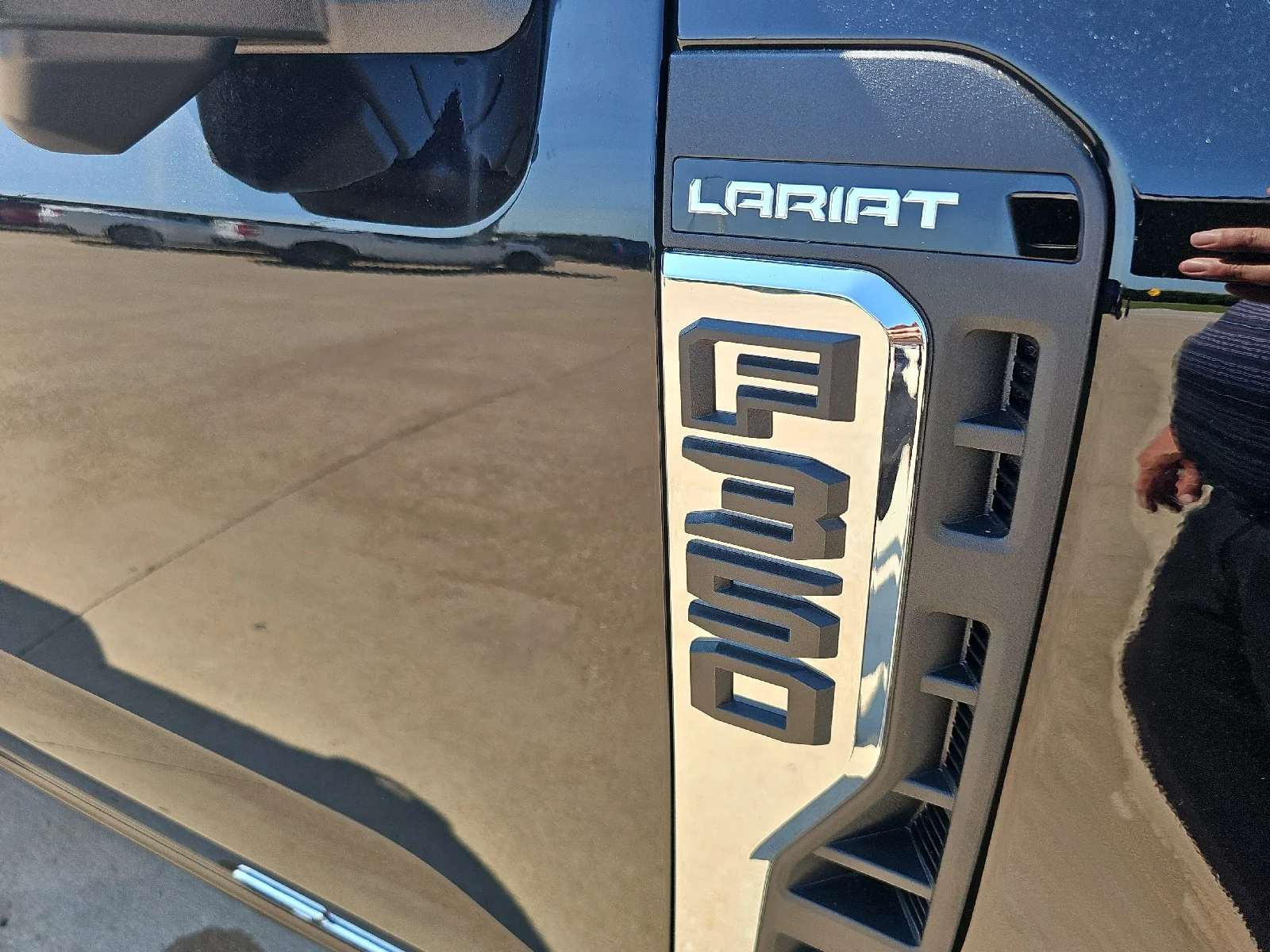 New 2026 Agate Black Metallic Ford F-350® Lariat® image 6