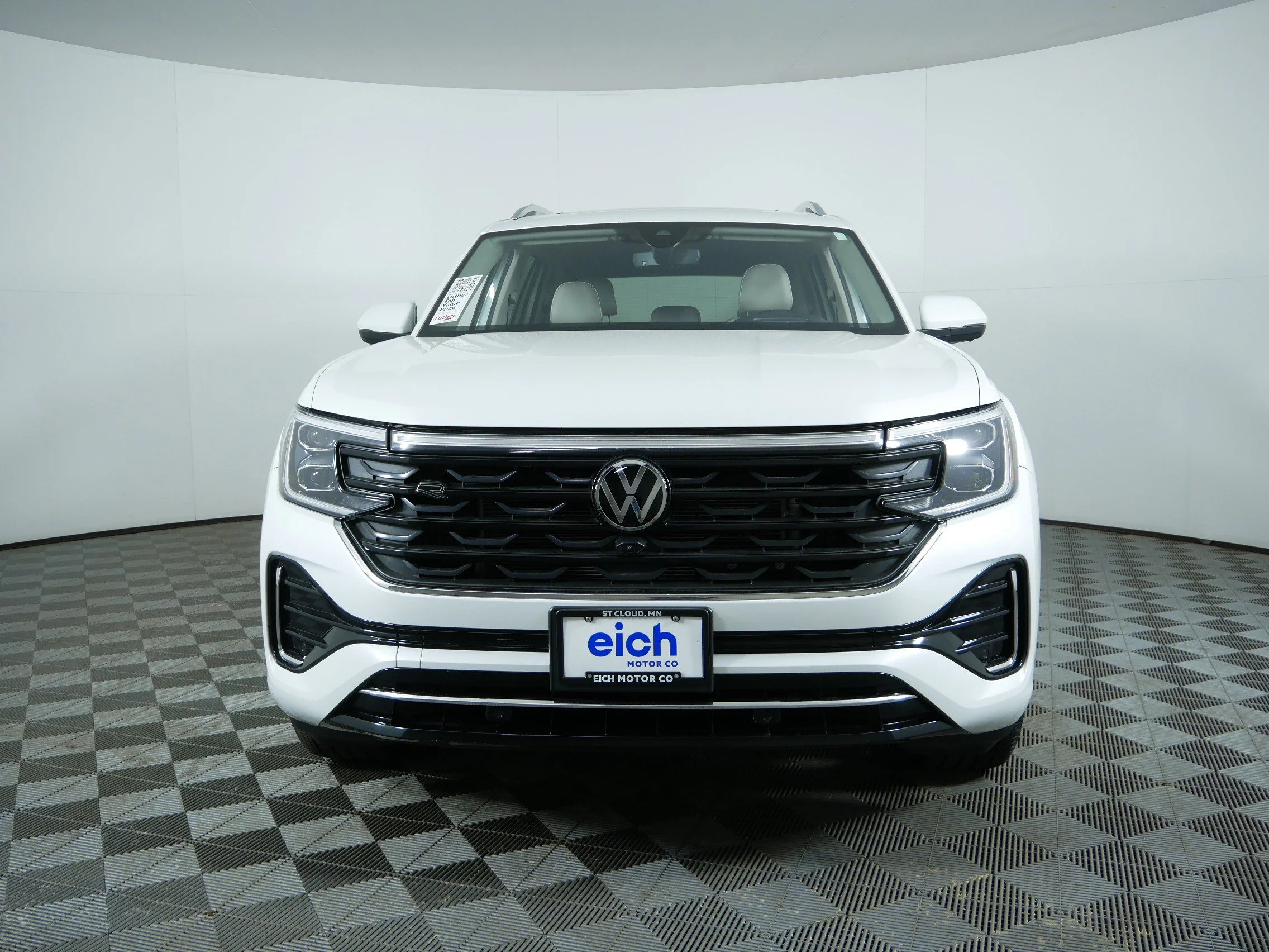Certified 2024 Volkswagen Atlas SEL Premium R-Line with VIN 1V2FR2CA7RC537460 for sale in St. Cloud, Minnesota