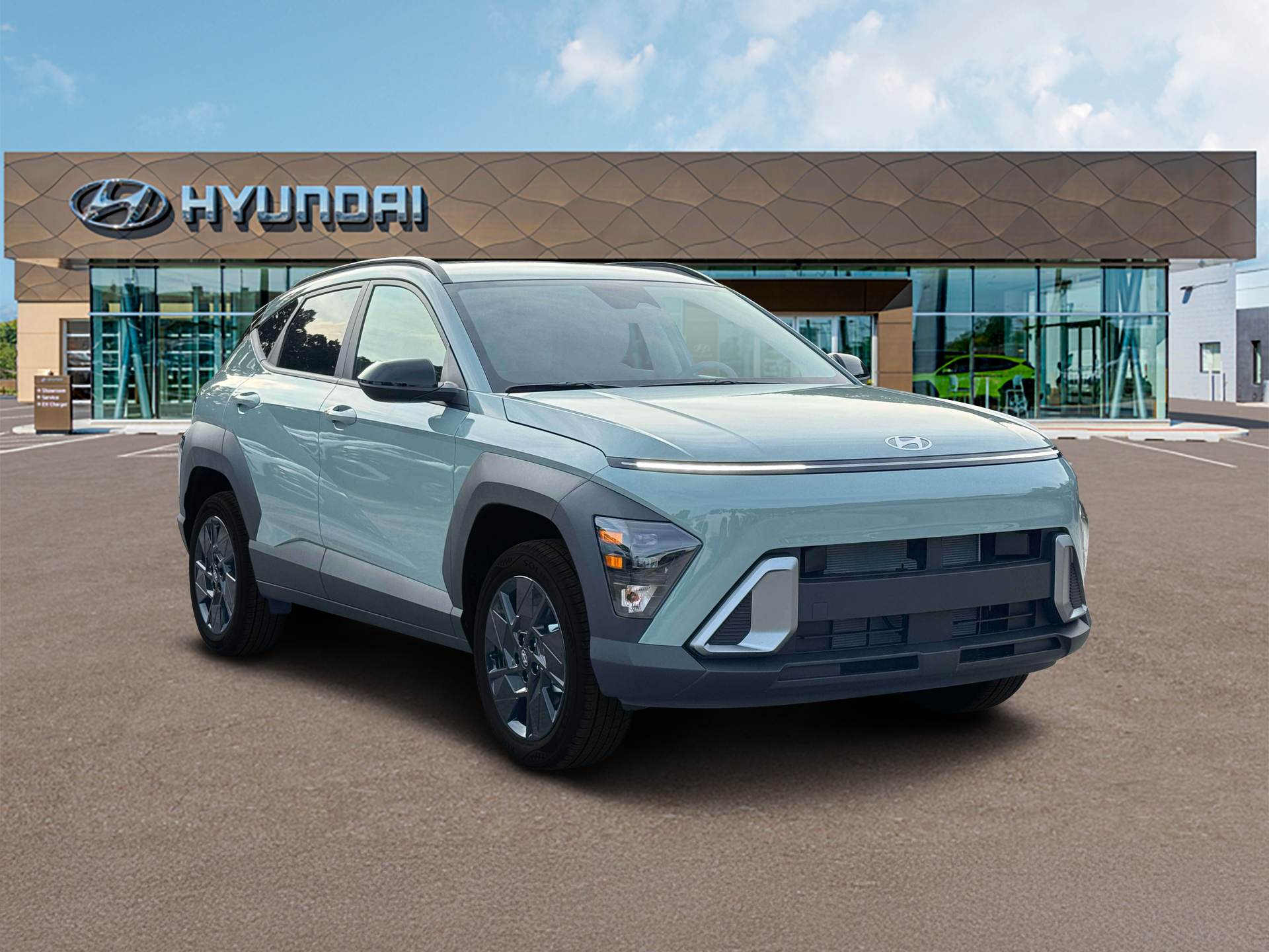 New 2027 Green Hyundai SEL Sport AWD image 11