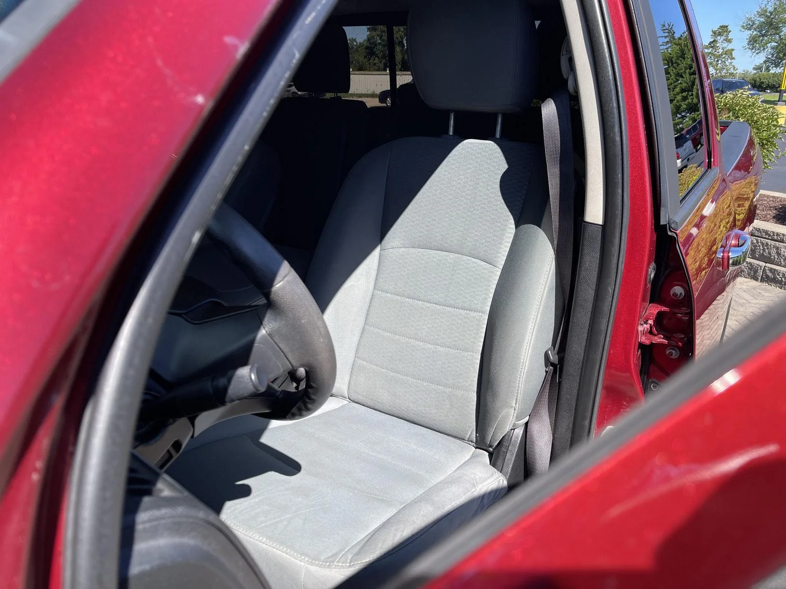 Used 2015 Deep Cherry Red Crystal Pearlcoat Ram SLT image 13