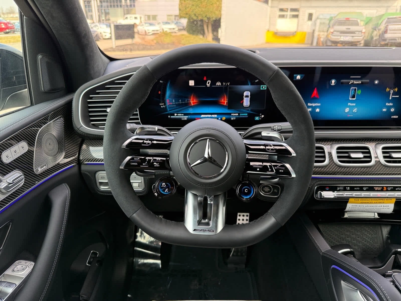 New 2026 MANUFAKTUR Alpine Grey Mercedes-Benz AMG® GLE 63 S image 14