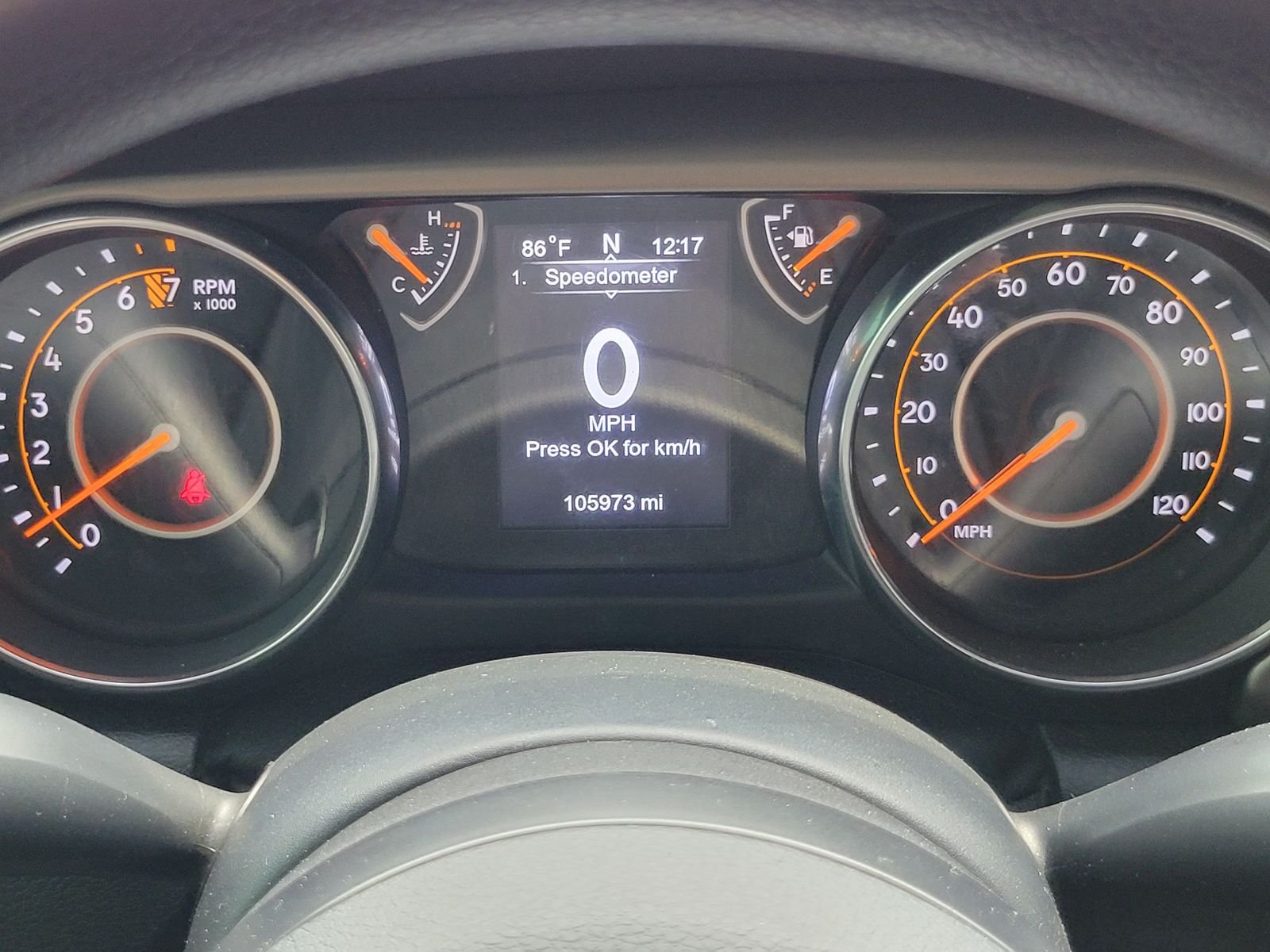 Used 2019 White Jeep Unlimited Sport image 14