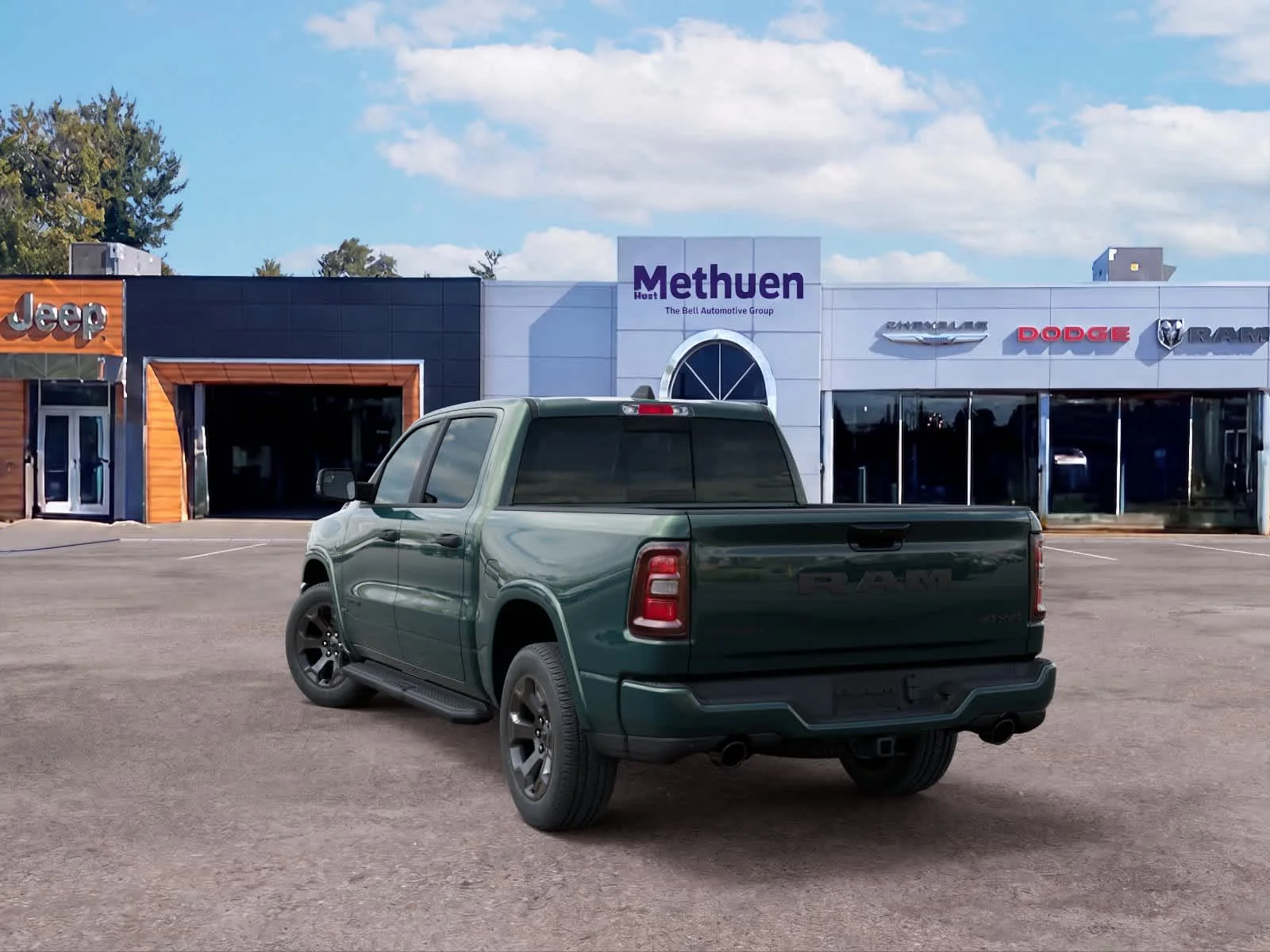 New 2026 Serrano Green Metallic Ram Big Horn image 3