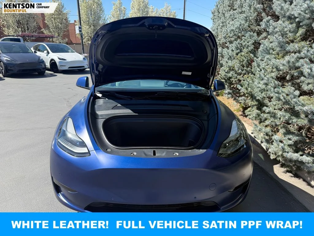 Used 2022 Blue Tesla Performance image 33