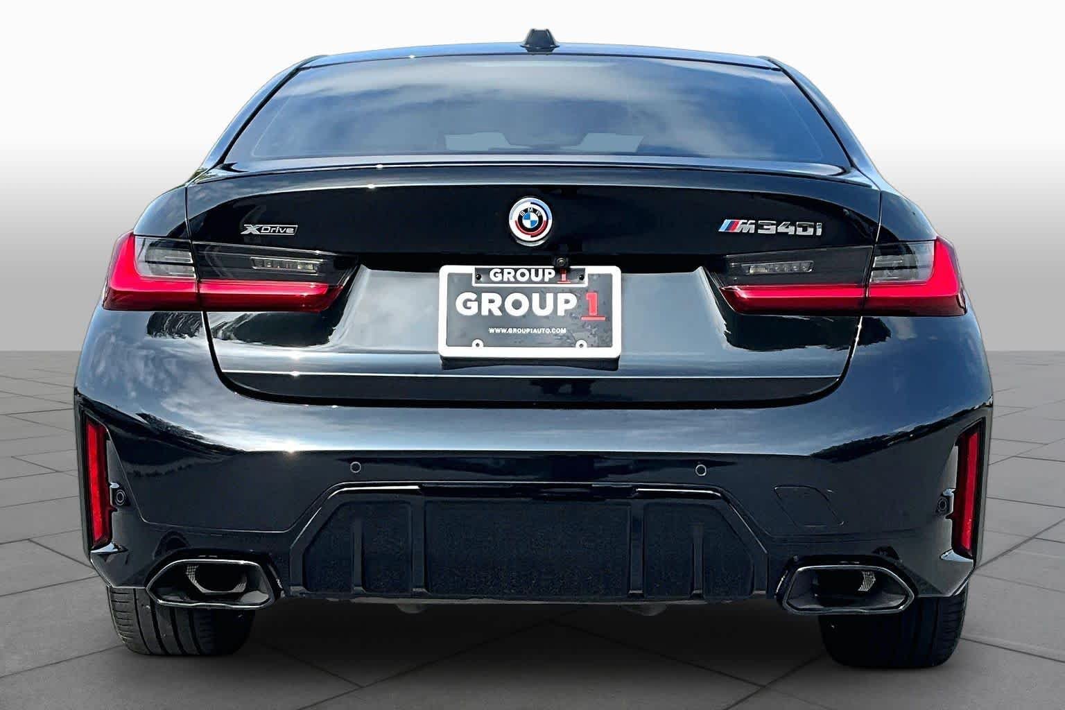 Certified Used 2024 Black Sapphire Metallic BMW M340i xDrive image 4