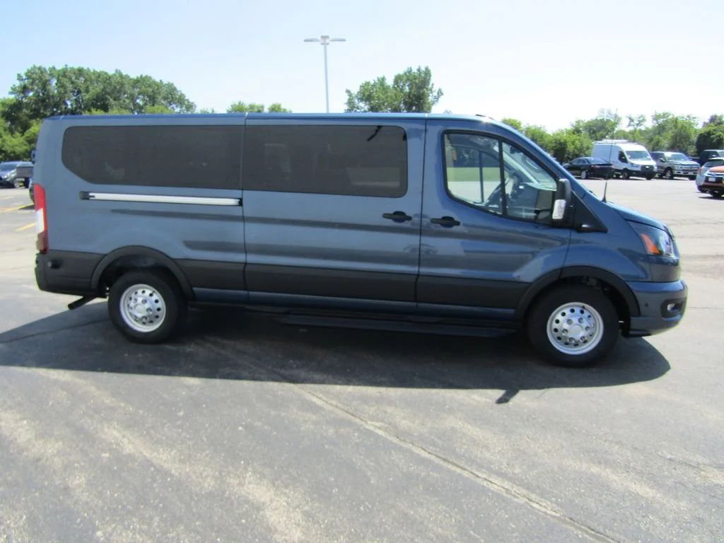 New 2026 Blue Metallic Ford Passenger Van XL image 9