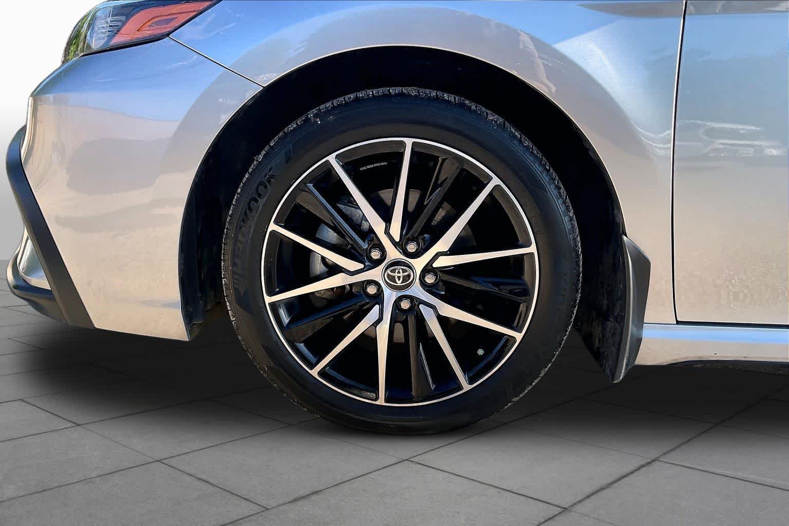Used 2024 Celestial Silver Metallic Toyota SE image 11