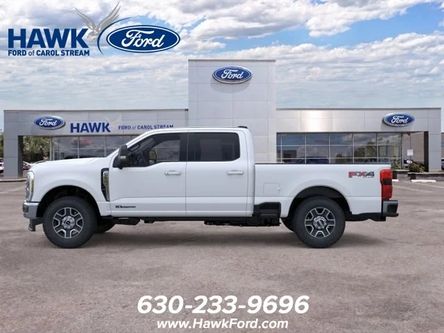 New 2026 Star White Metallic Tri-Coat Ford F-250® Lariat® image 3