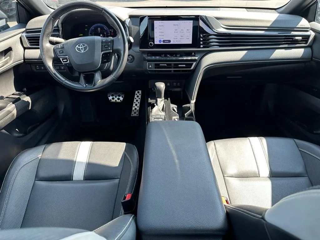 Used 2025 Midnight Black Metallic Toyota SE image 12