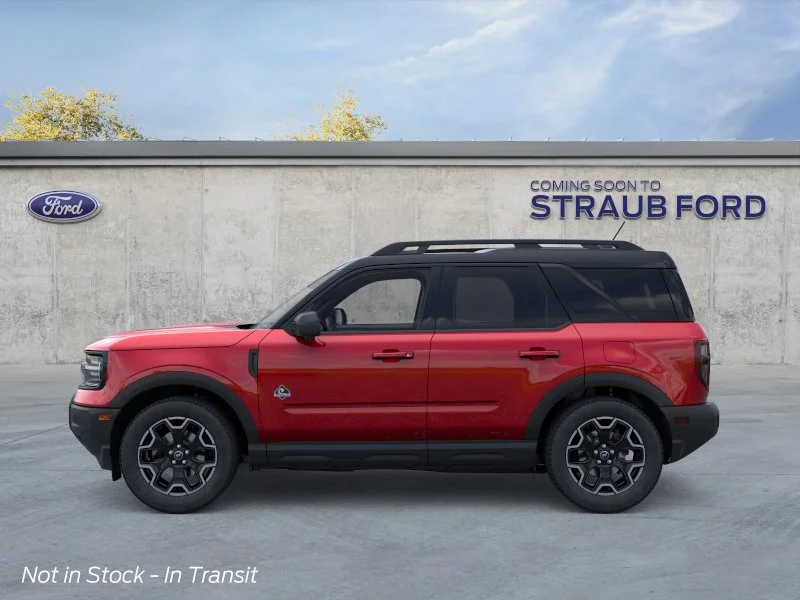 New 2026 Ruby Red Metallic Tinted Clearcoat Ford Outer Banks® image 3
