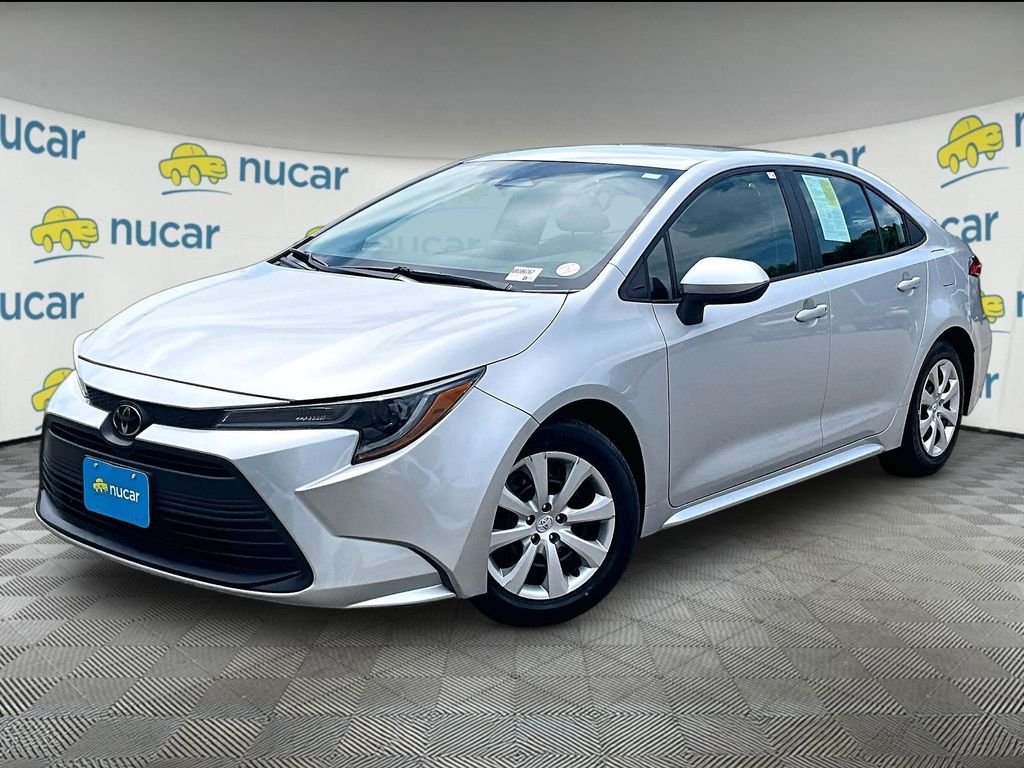 Used 2024 Silver Toyota LE image 3