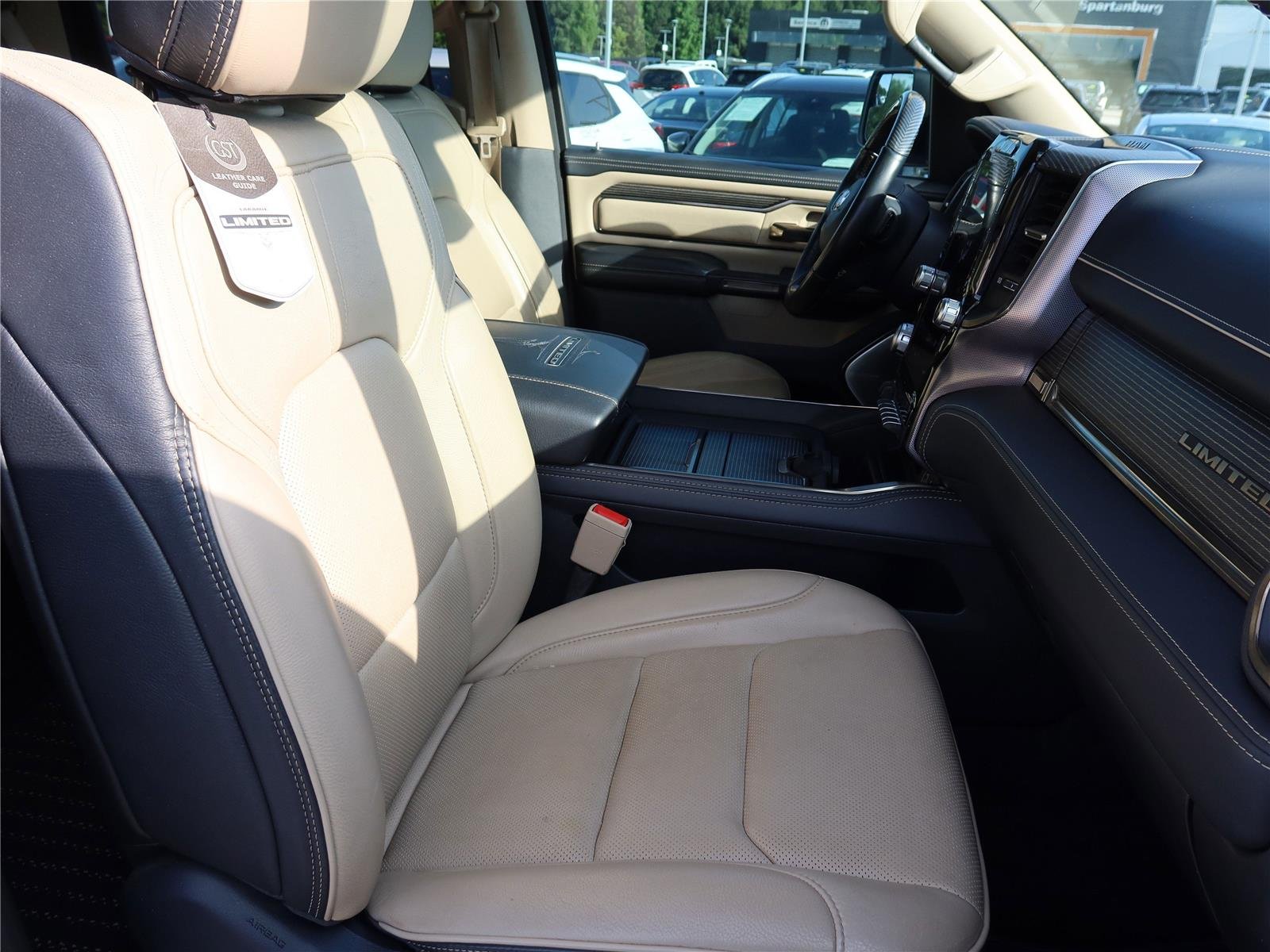 Used 2020 Ivory White Tri-Coat Pearlcoat Ram Limited image 7