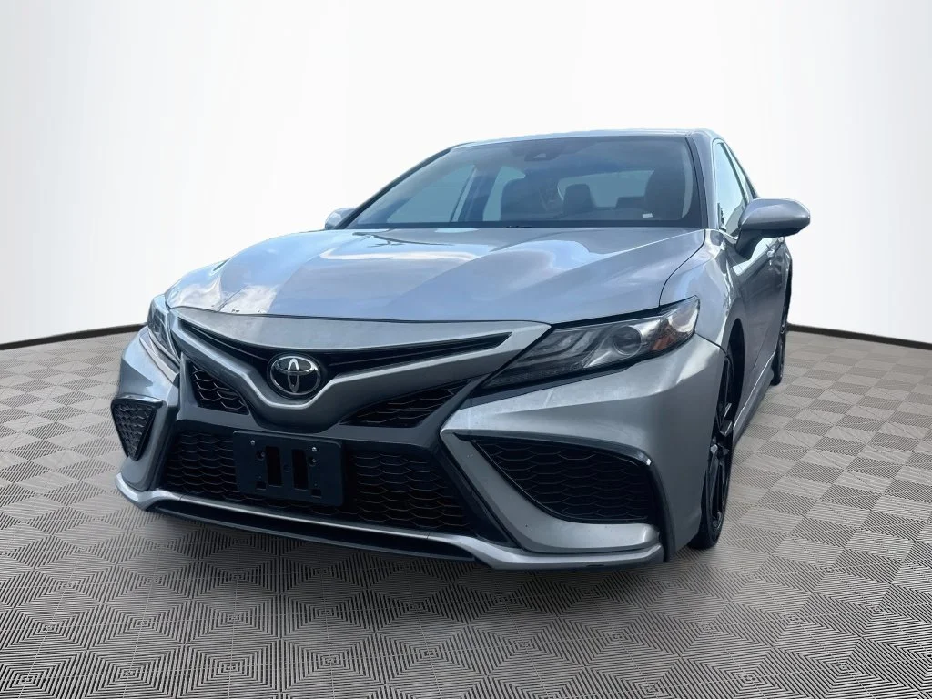 Used 2022 Silver Toyota XSE image 2