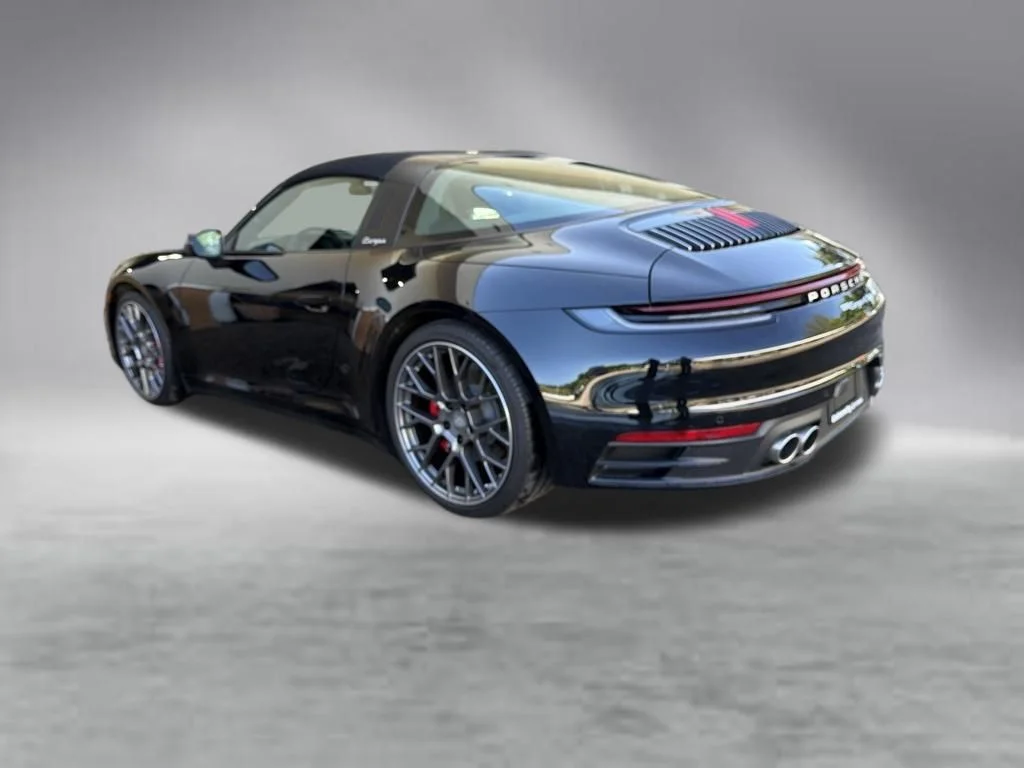 Used 2021 Black Porsche Targa 4S image 3