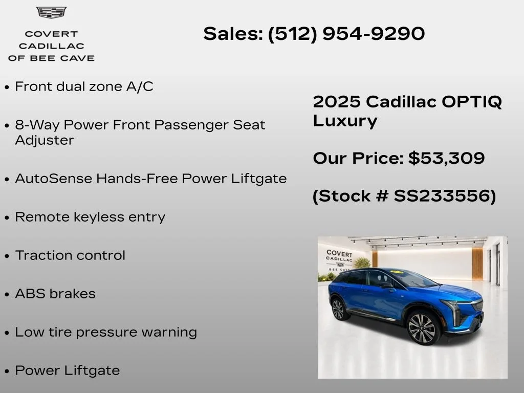 2025 Cadillac OPTIQ Luxury 2 - Photo 21