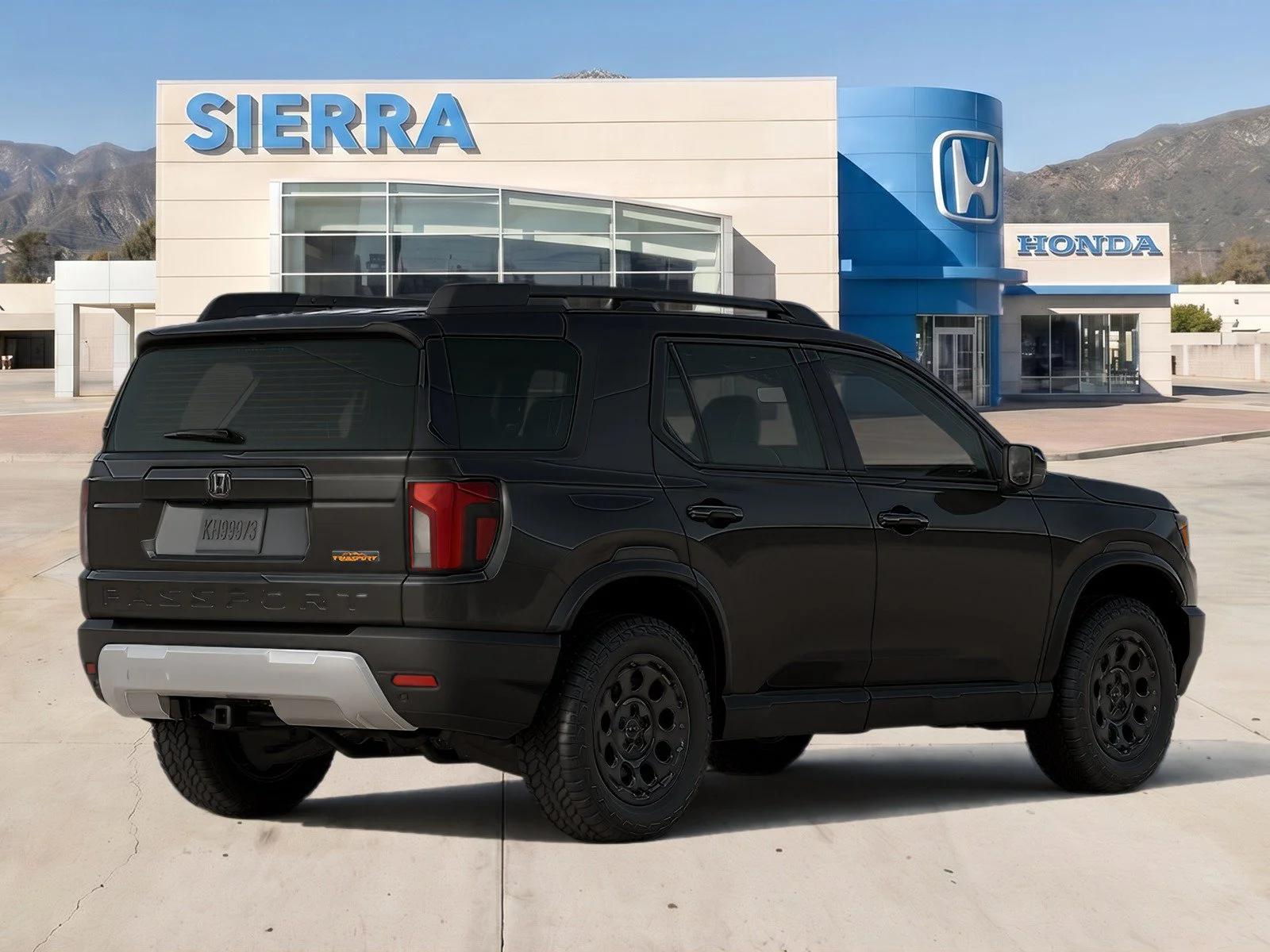 New 2026 Crystal Black Pearl Honda TrailSport Elite Blackout image 3