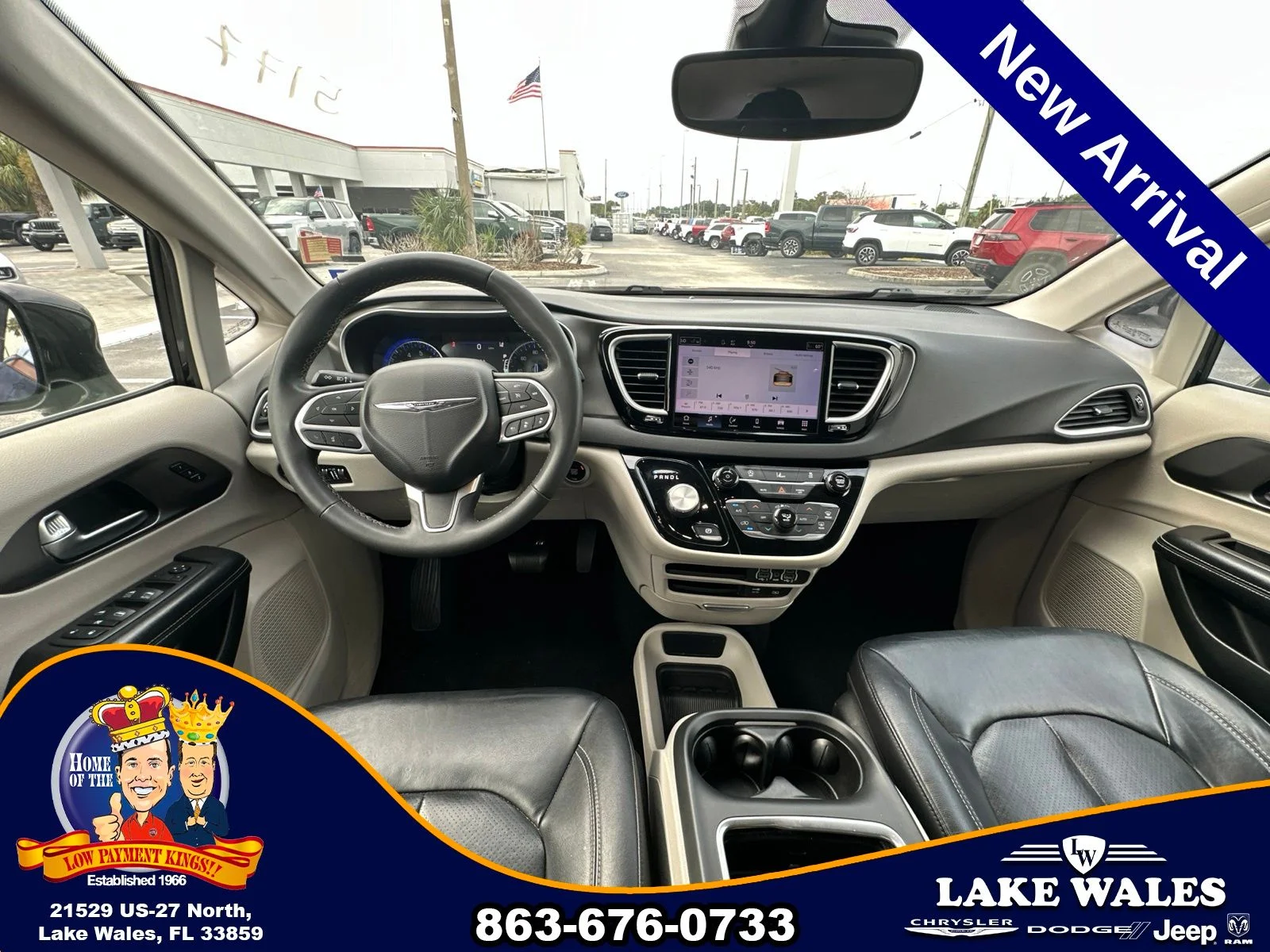 Certified Used 2022 Black Chrysler Touring L image 12
