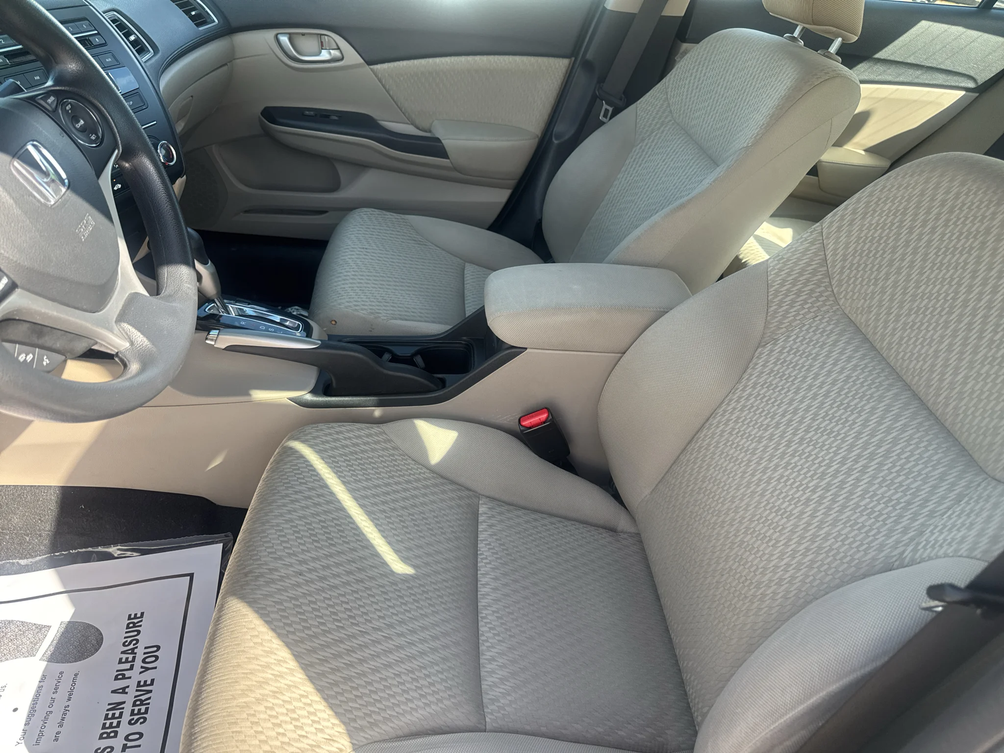 Used 2014 Taffeta White Honda LX image 14