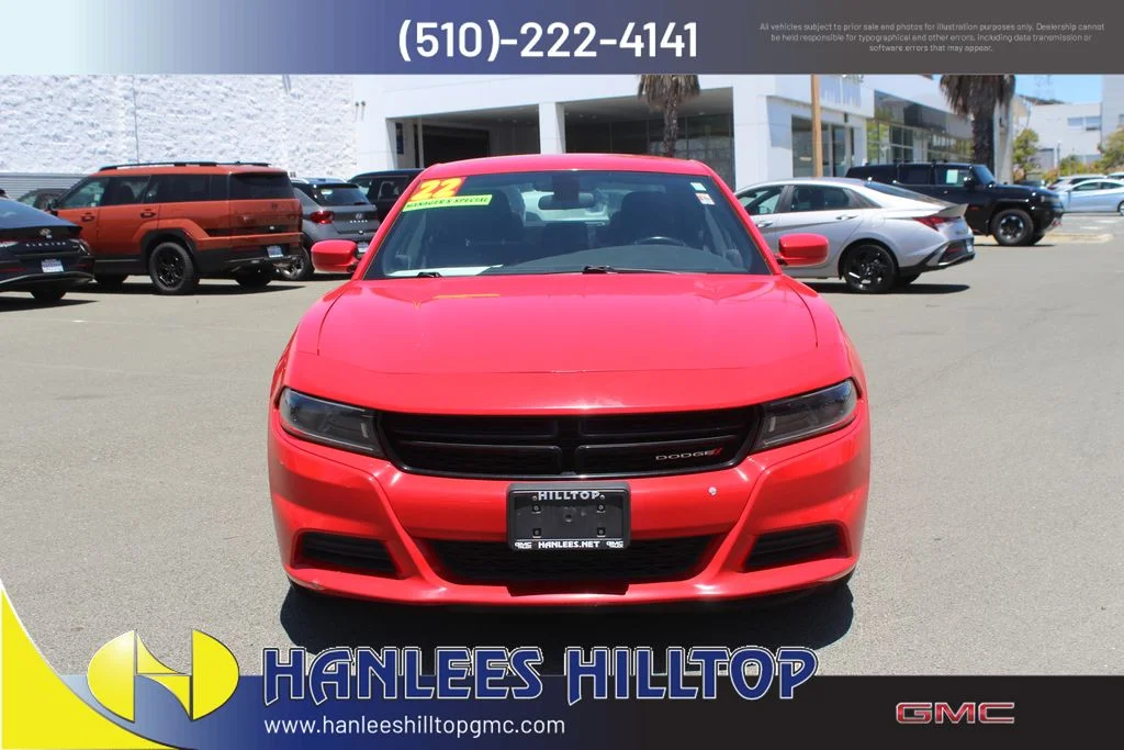 Used 2022 Red Dodge SXT image 4