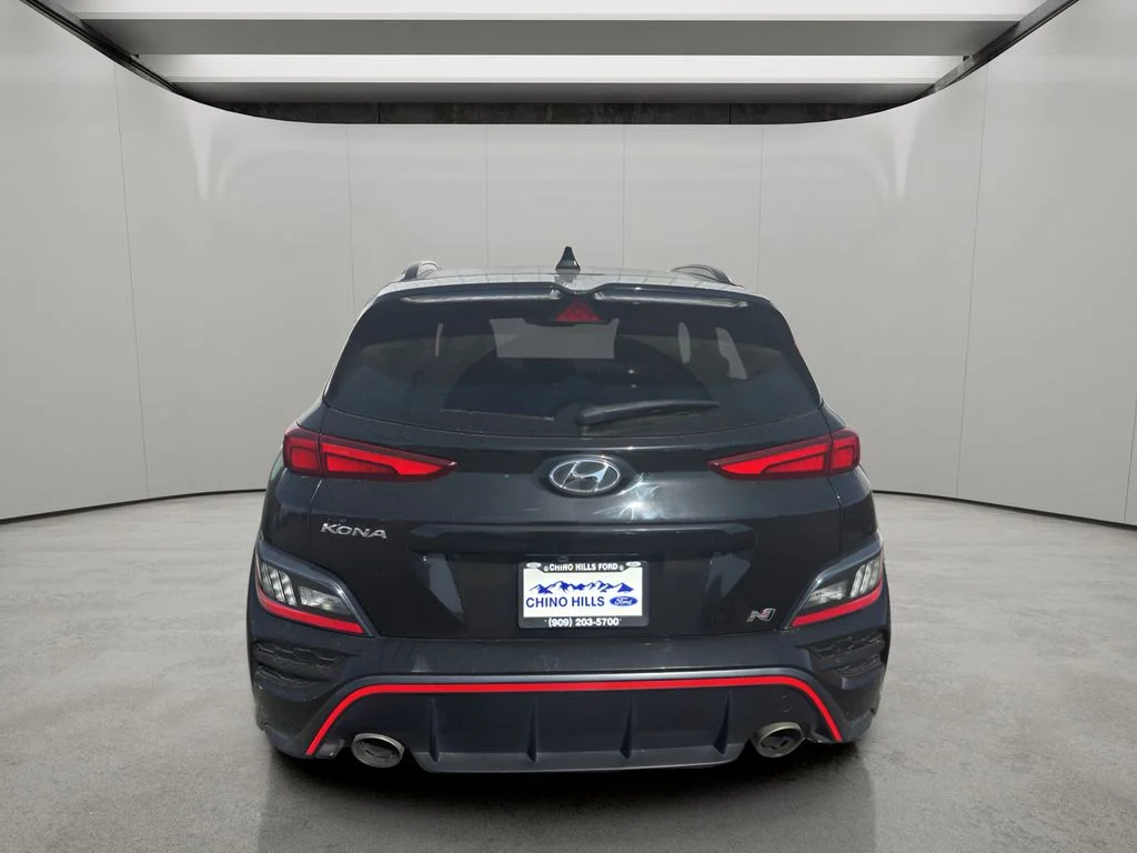 Used 2022 Ultra Black Hyundai Base image 3