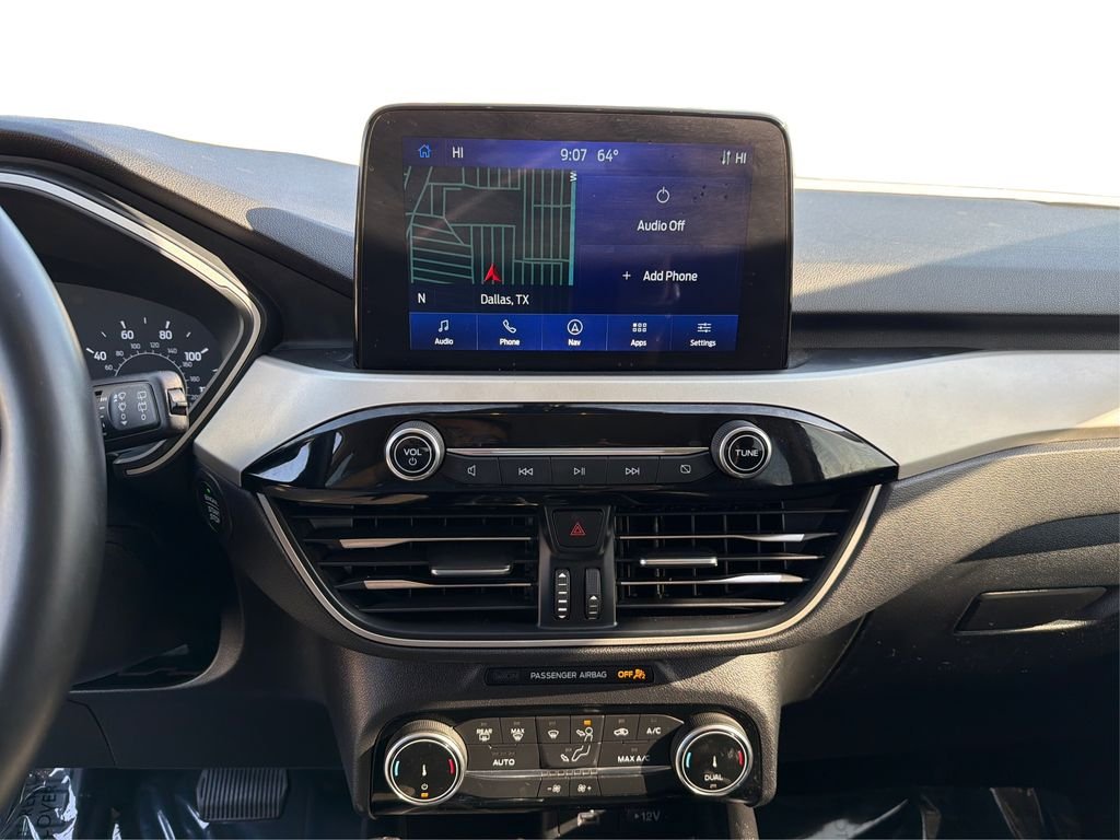 Used 2022 Iced Blue Silver Metallic Ford SE image 14