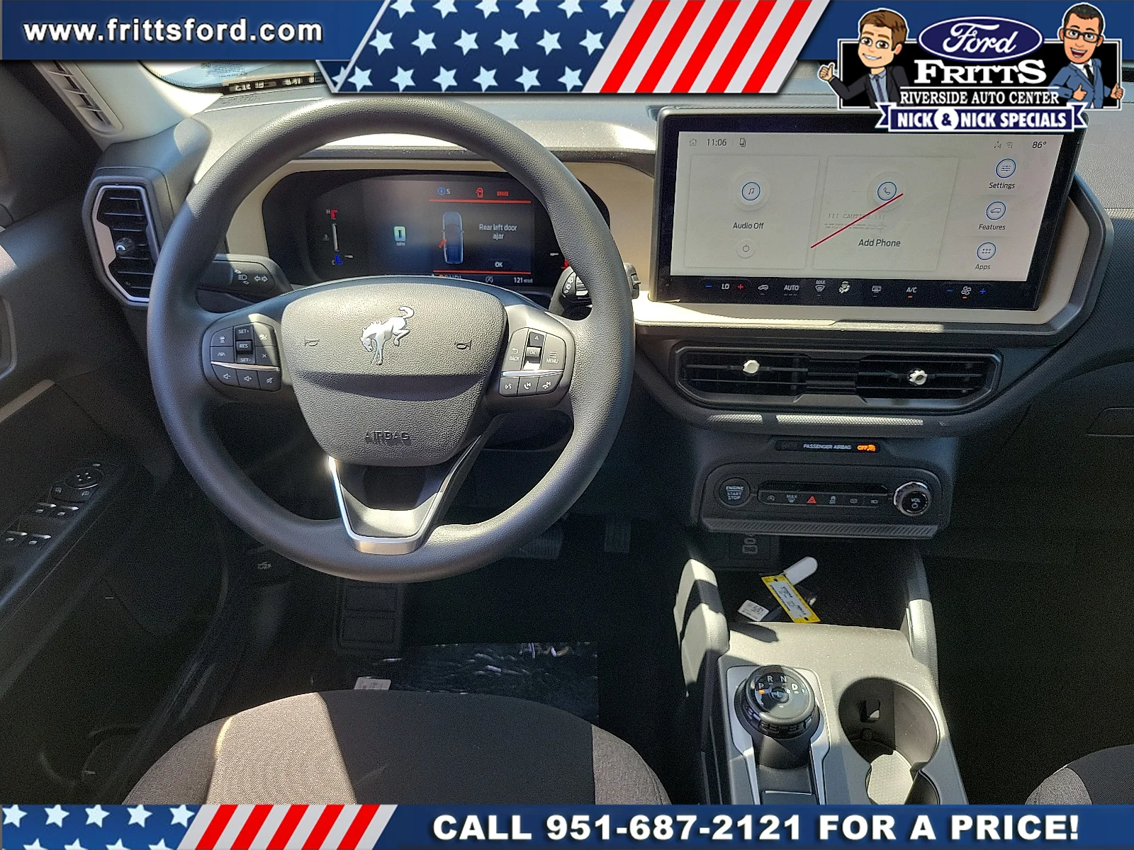 New 2026 Azure Gray Metallic Tri-Coat Ford Big Bend® image 4