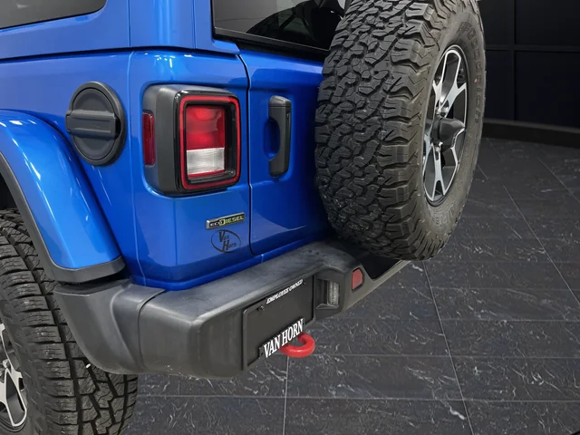 Used 2022 Blue Pearl Jeep Unlimited Rubicon image 32