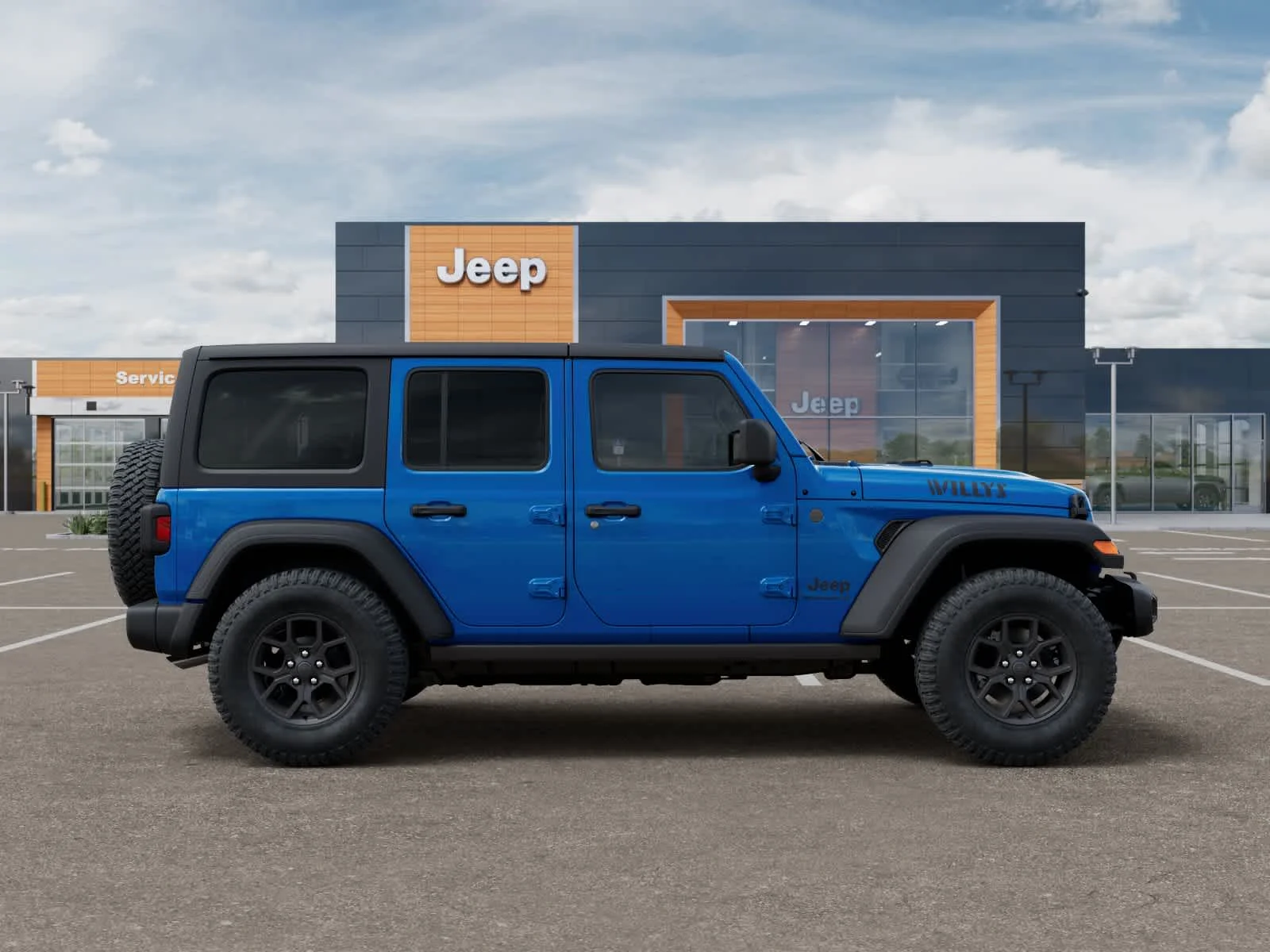 New 2026 Hydro Blue Pearlcoat Jeep Willys image 21