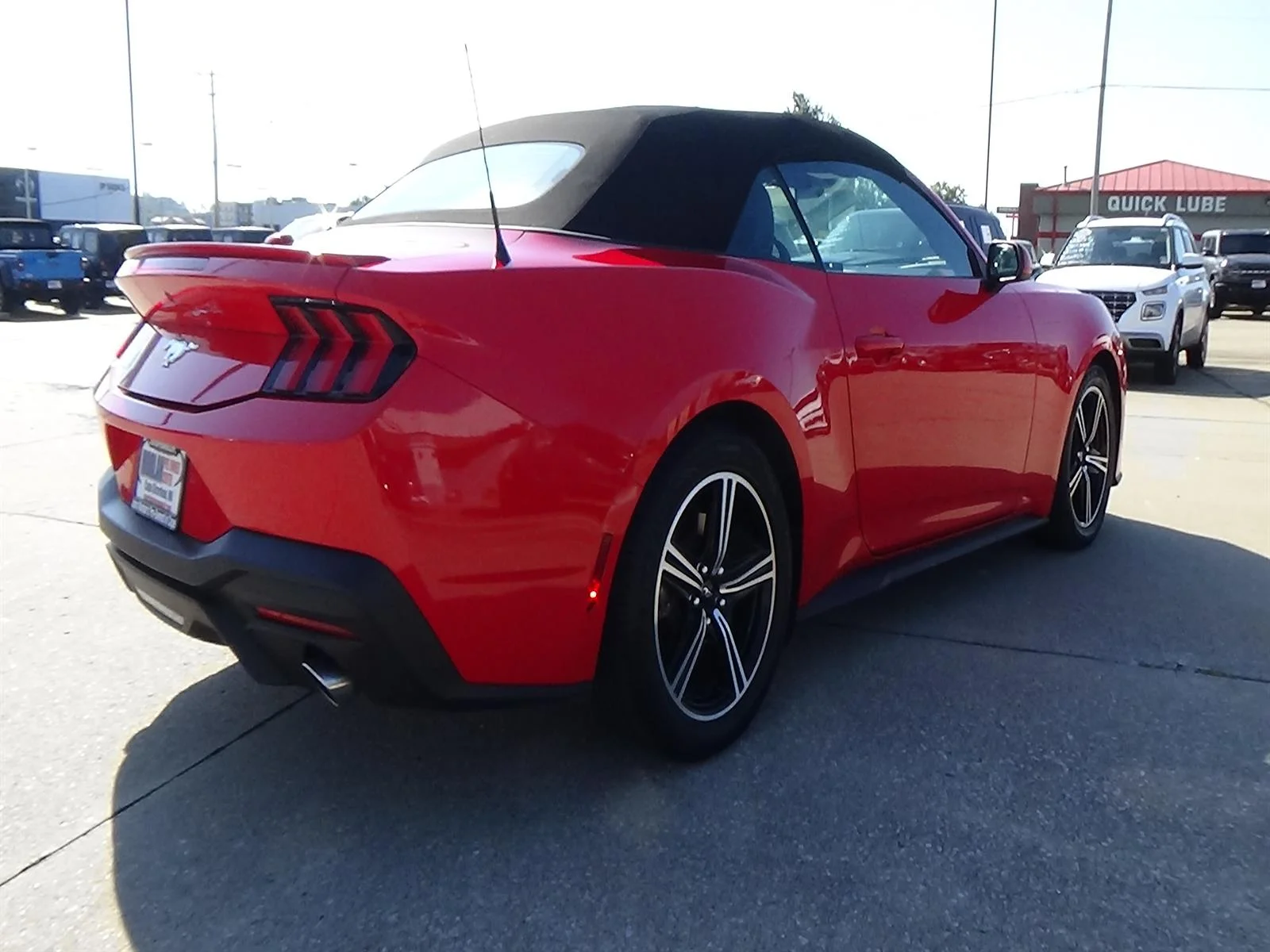 Certified Used 2024 Race Red Ford EcoBoost Premium image 8