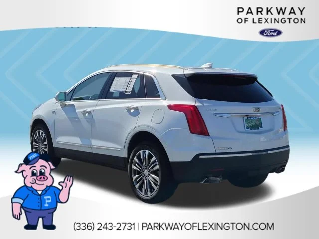 Used 2019 White Cadillac Premium Luxury image 3