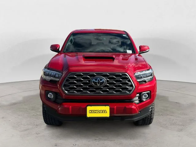 Used 2022 Barcelona Red Metallic Toyota TRD Sport image 8