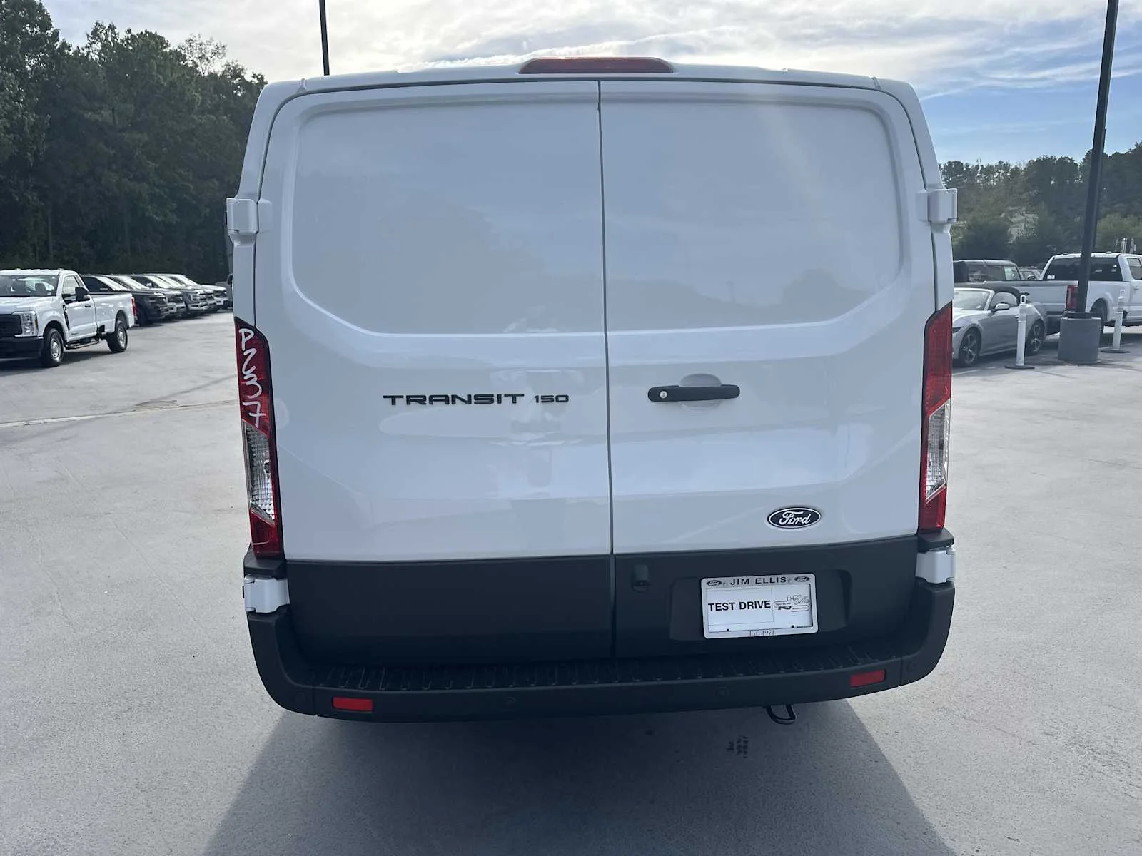 New 2026 Oxford White Ford Cargo Van image 7