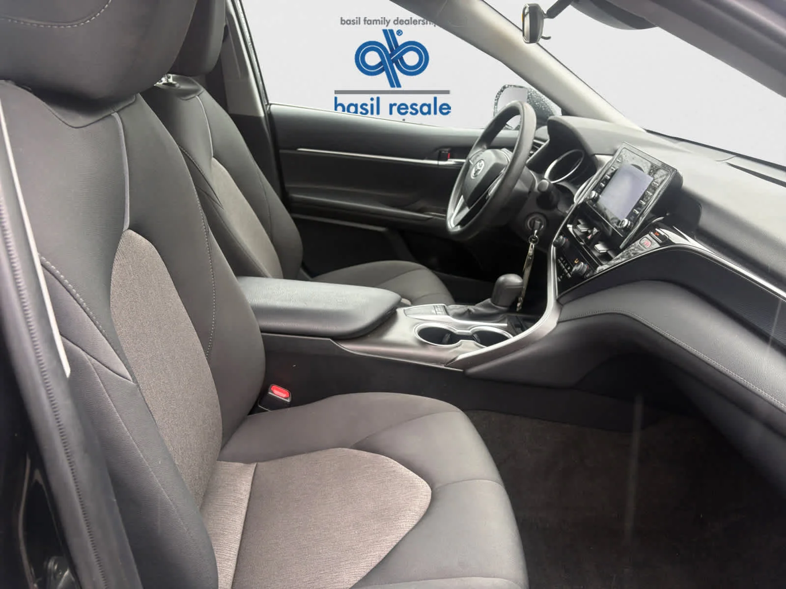 Used 2023 Midnight Black Metallic Toyota LE image 15