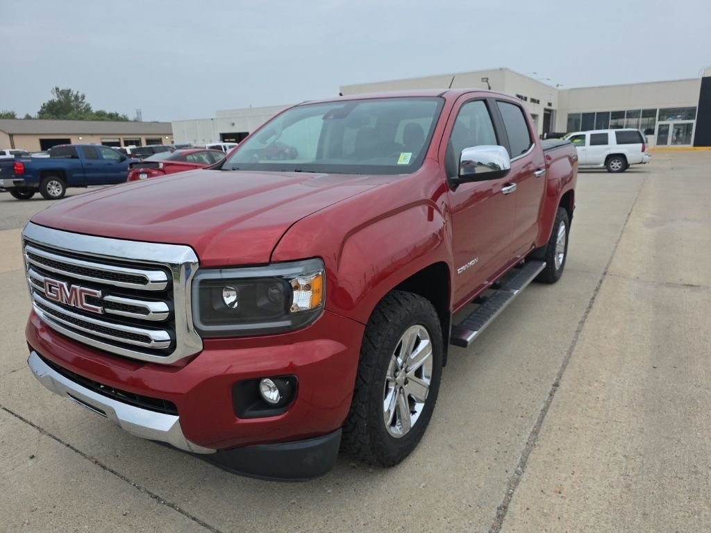 Used 2016 GMC Canyon SLT with VIN 1GTG6DE3XG1182771 for sale in Spirit Lake, IA