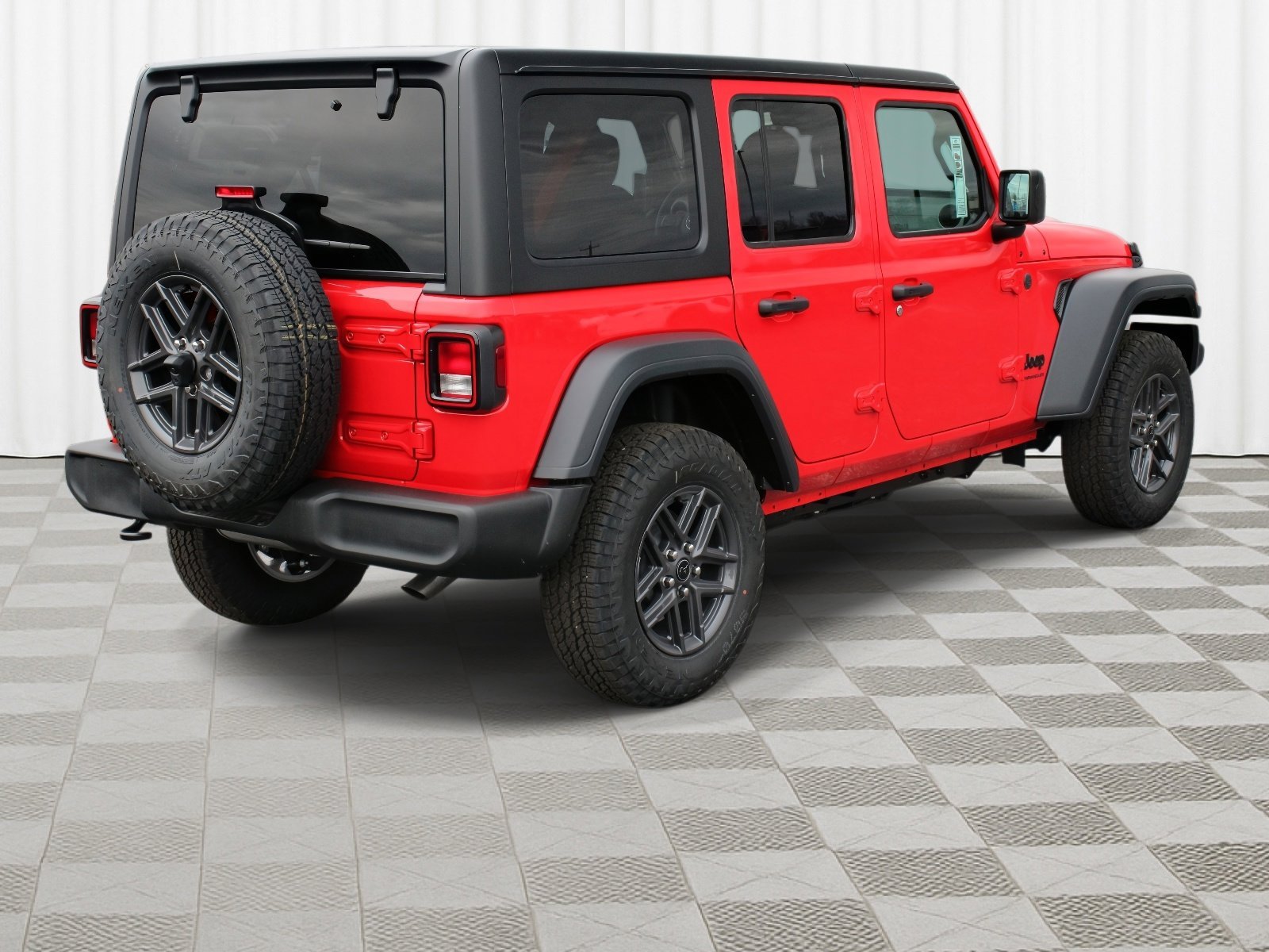 New 2026 Firecracker Red Clear-Coat Exterior Paint Jeep Sport S image 30