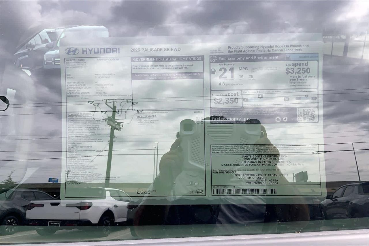 New 2026 Pacific Sapphire Hyundai SE FWD image 18
