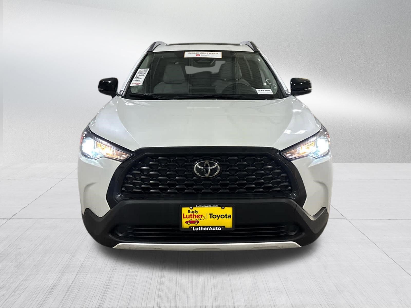 Certified 2025 Toyota Corolla Cross LE with VIN 7MUBAABG4SV133503 for sale in Golden Valley, Minnesota