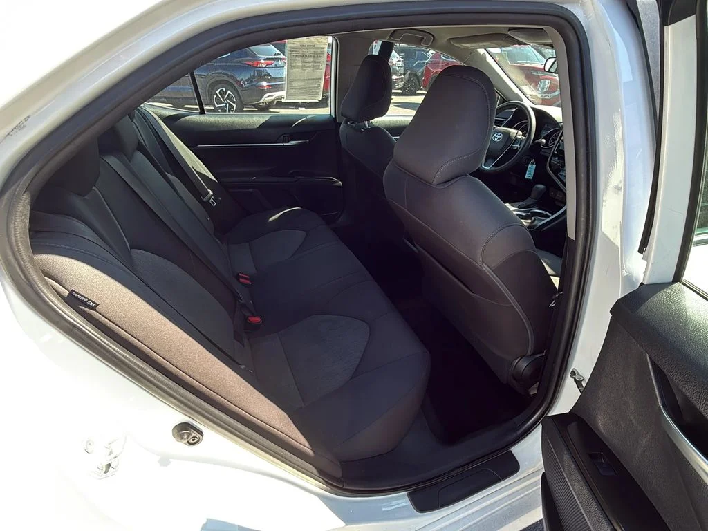 Used 2021 Super White Toyota LE image 24