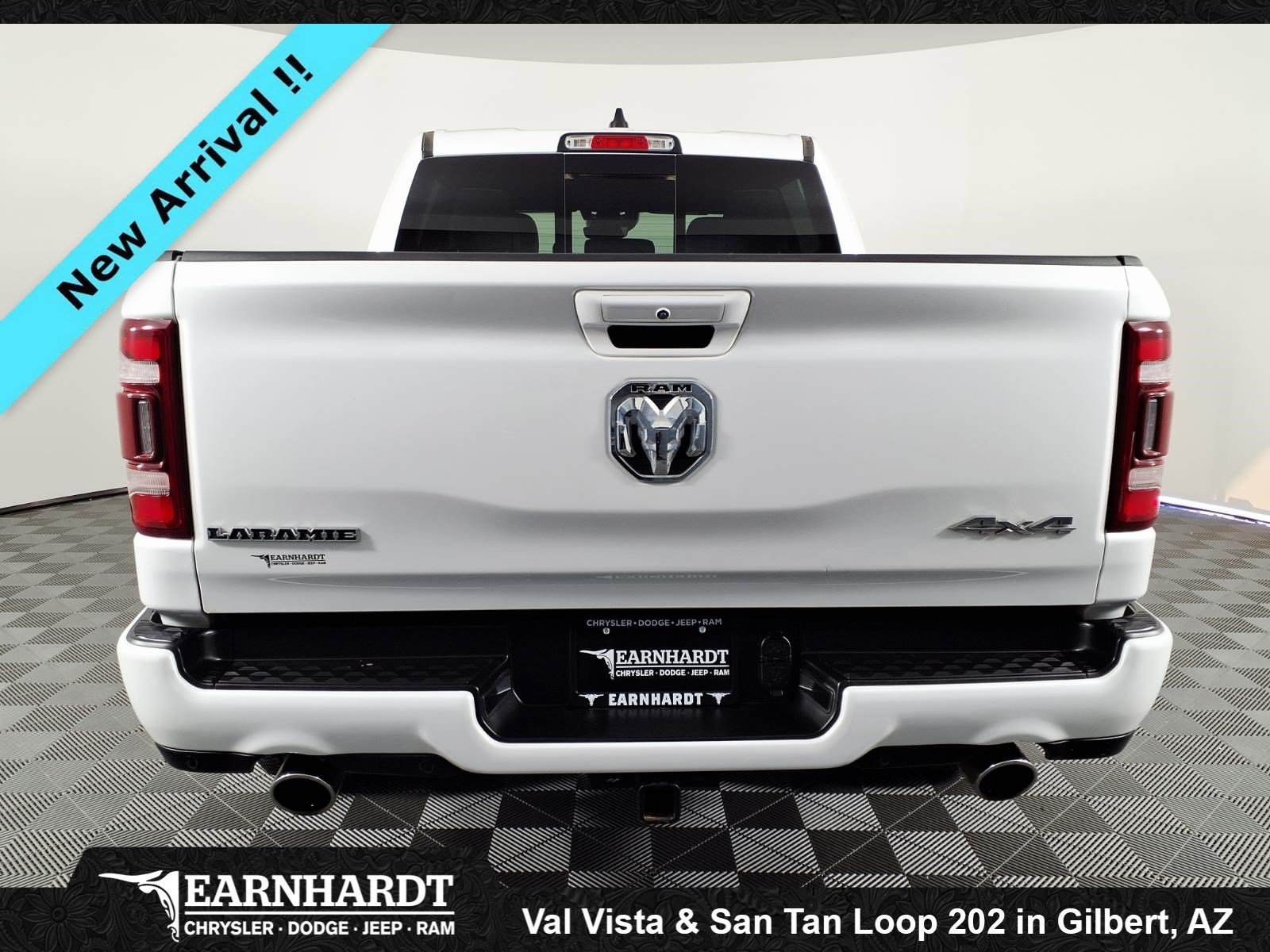 Certified Used 2022 Ivory White Tri-Coat Pearlcoat Ram Laramie image 5
