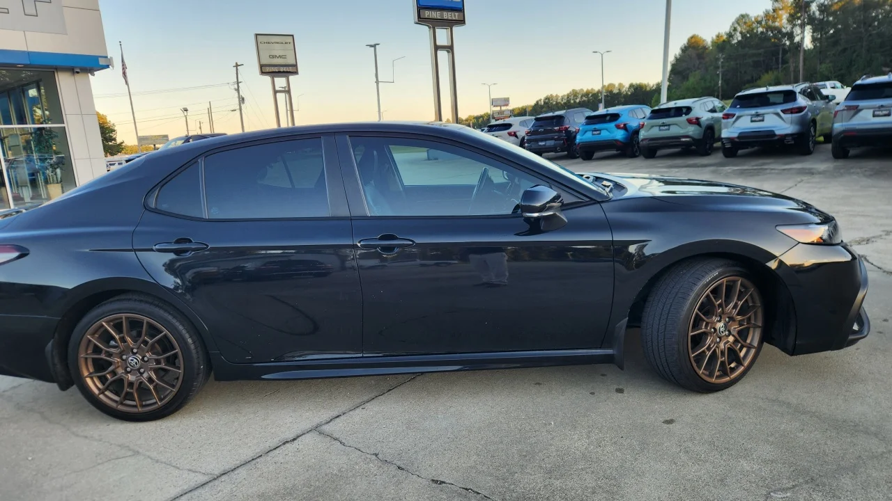 Used 2023 Black Toyota SE image 2