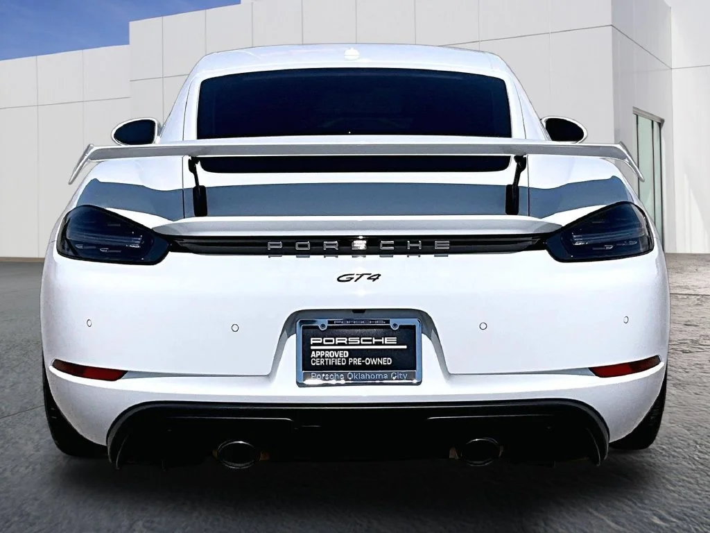 Certified Used 2020 White Porsche GT4 image 6