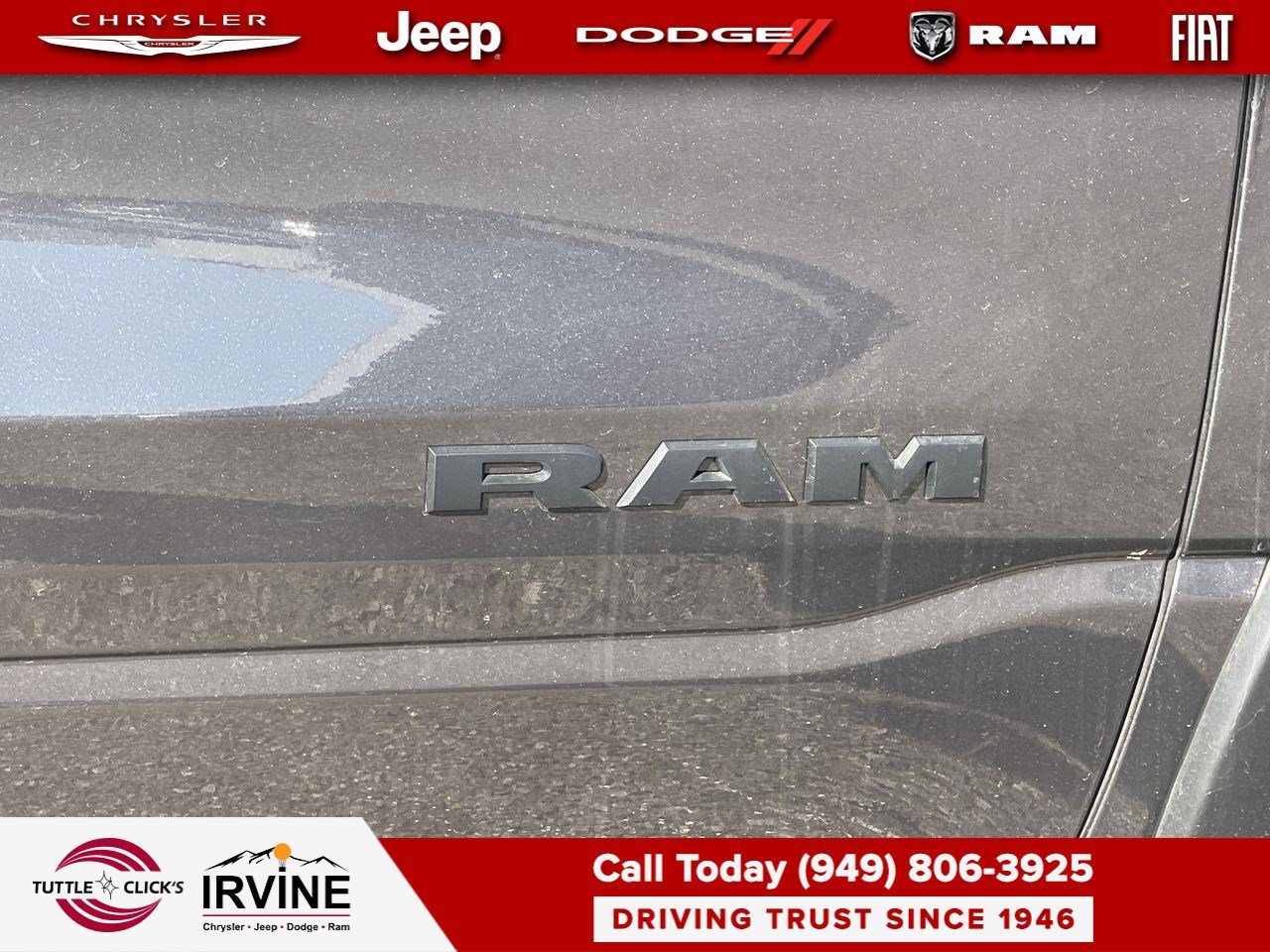 New 2026 Granite Crystal Metallic Clear-Coat Exterior Paint RAM Rebel image 8