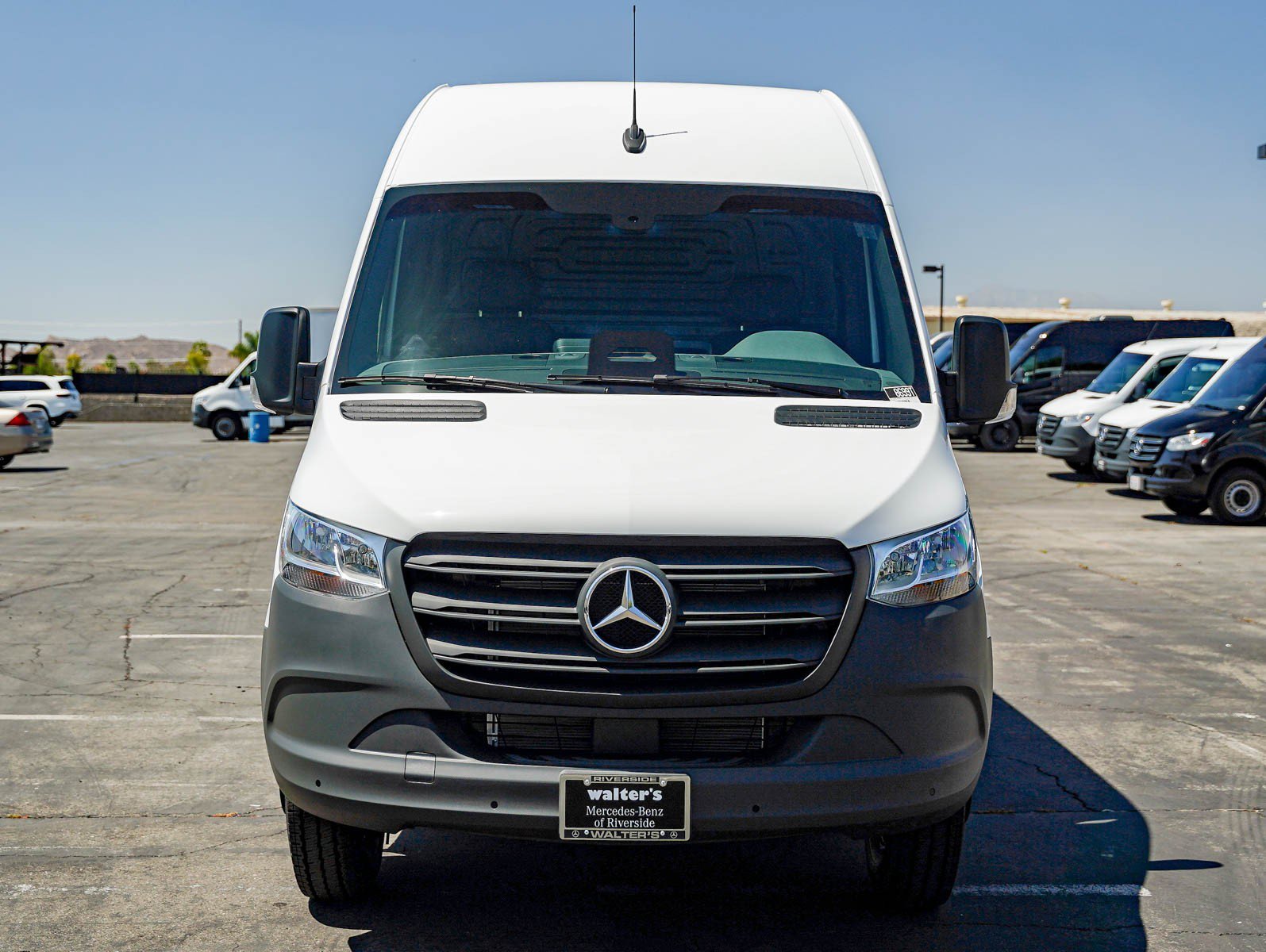 New 2026 Arctic White Mercedes-Benz 4500 High Roof I4 Diesel HO 170 Extended RWD image 2