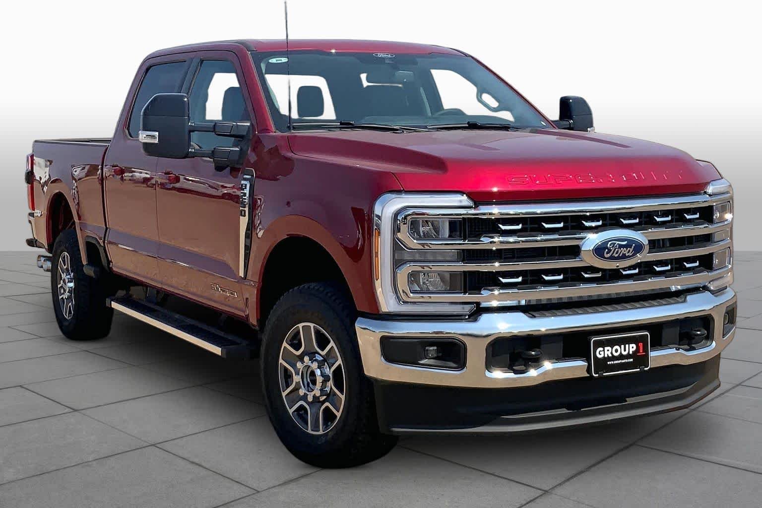 New 2026 Ruby Red Metallic Tinted Clearcoat Ford F-250® Lariat® image 2