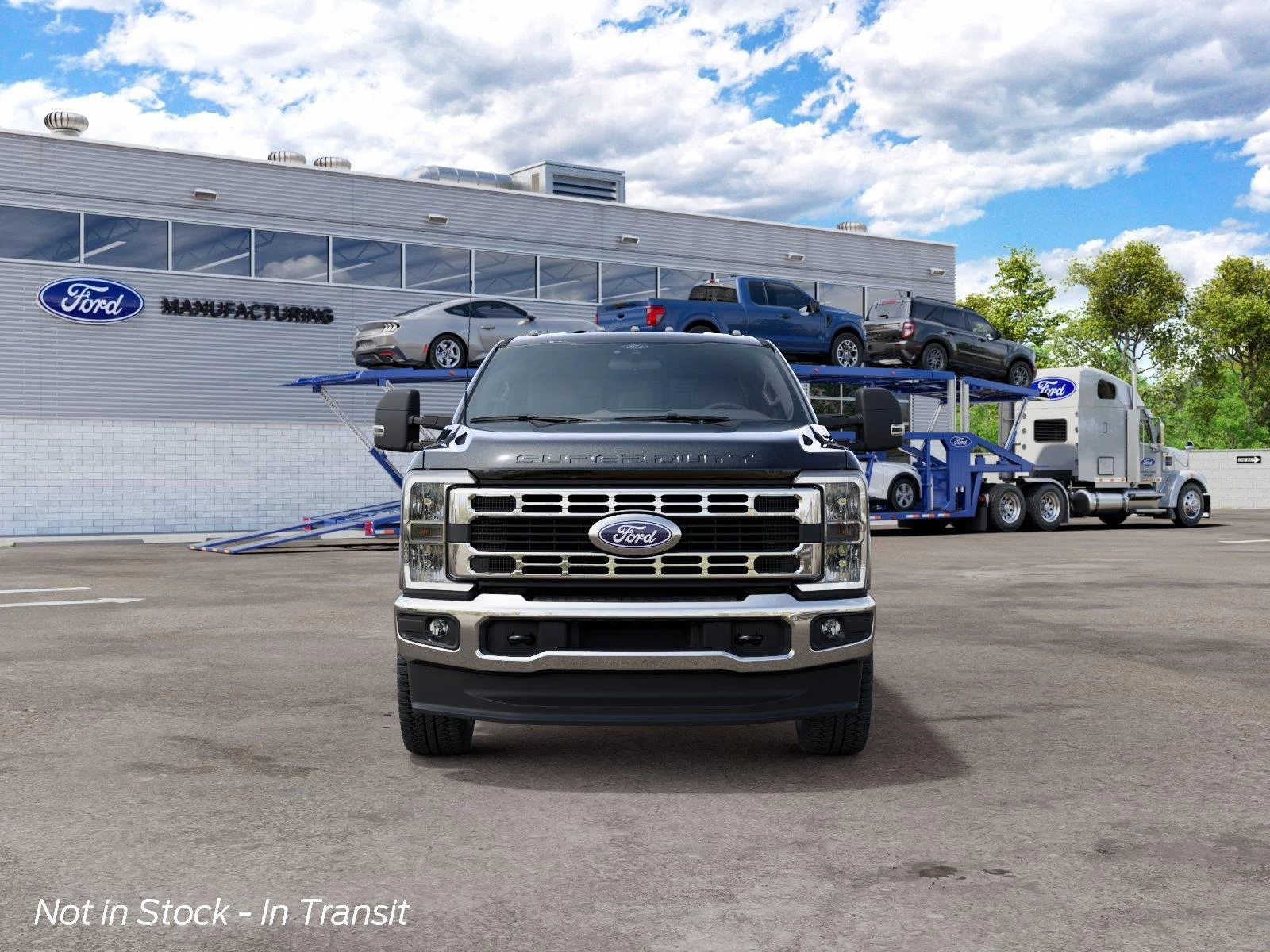 New 2027 Agate Black Metallic FORD F-350® XLT image 7
